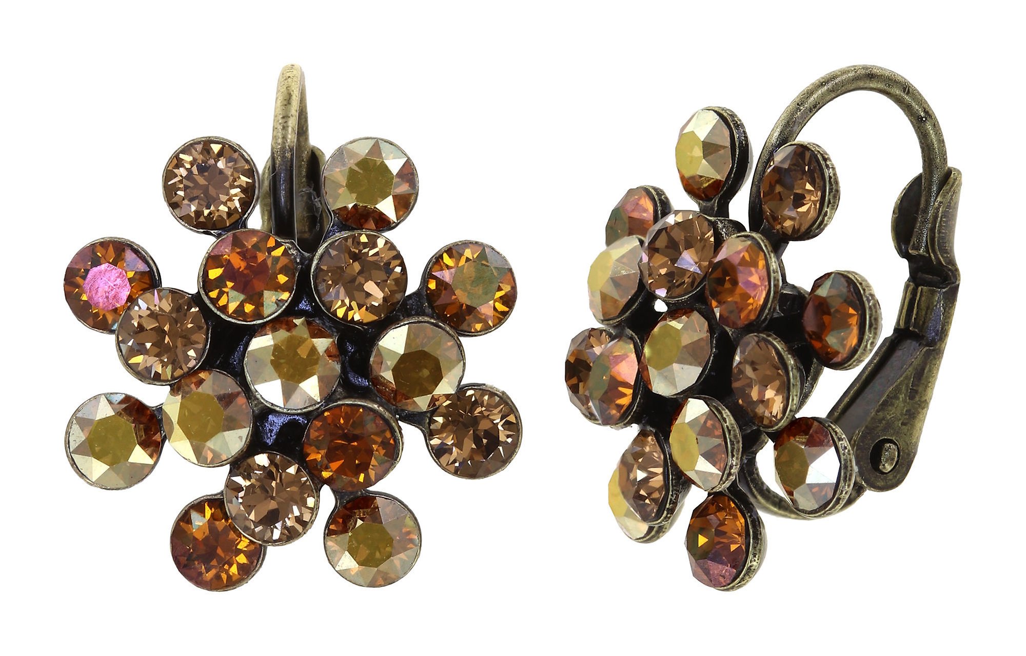 image for Earring Eurowire Magic Fireball Cognac Fever Brown mini