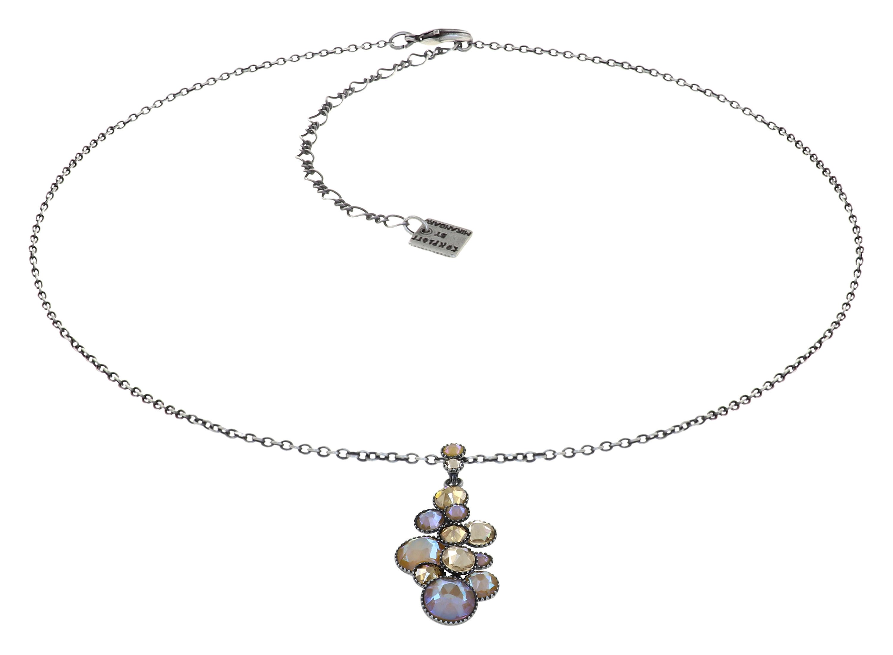 image for Necklace Pendant Water Cascade Jelly Royal Beige 