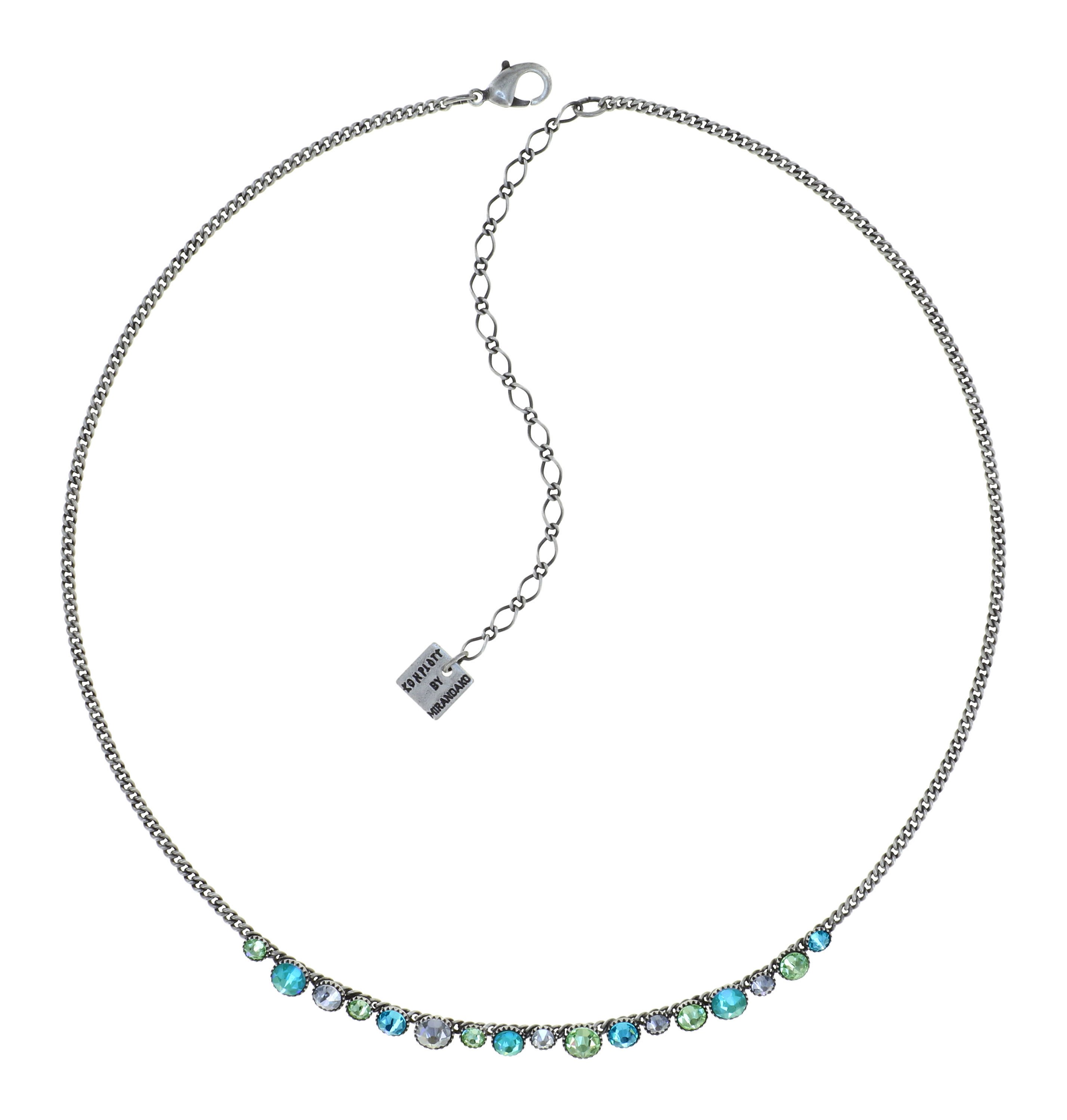 Kép Necklace Water Cascade Minty Fresh blue/green 
