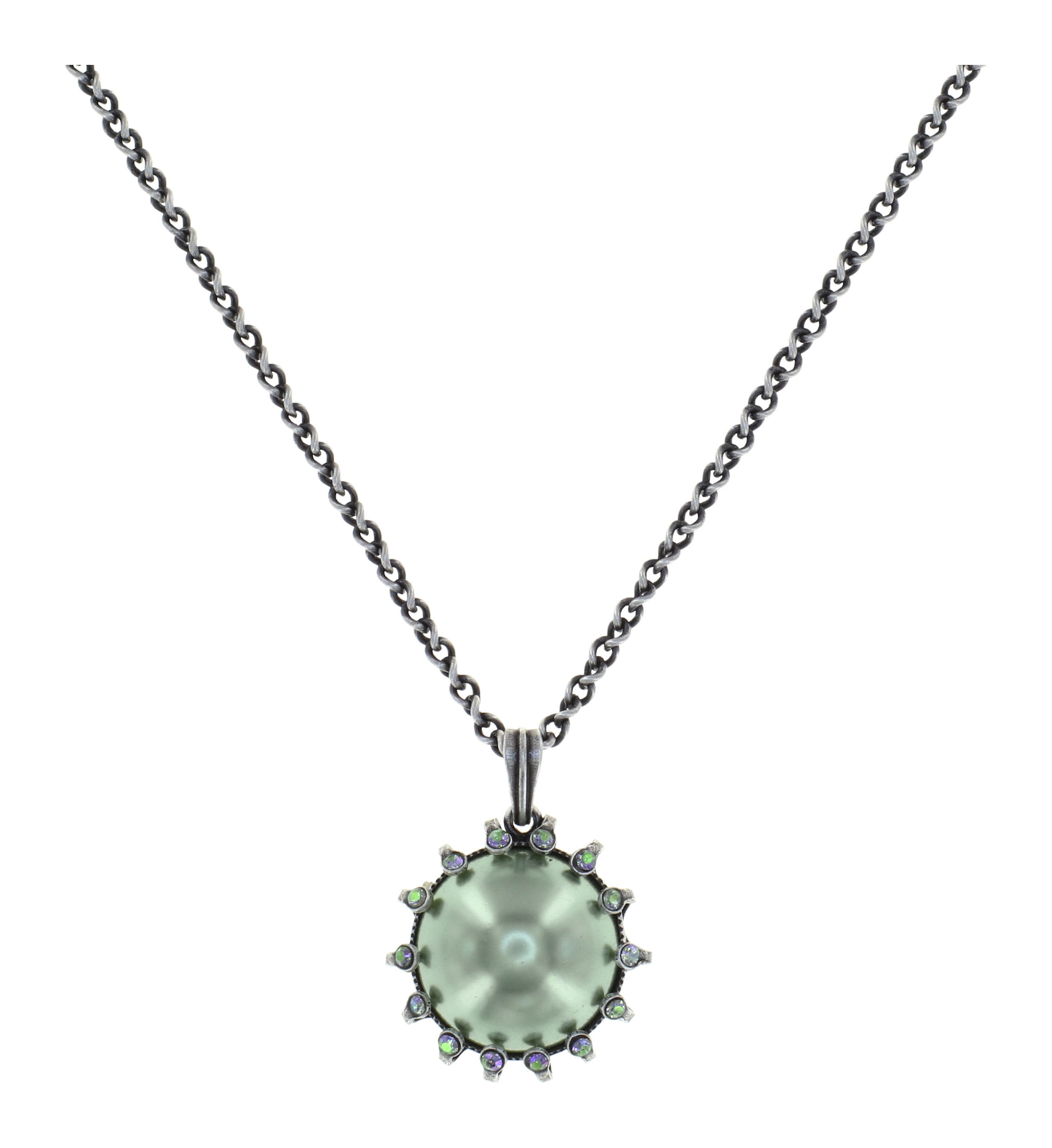 image pour Collier pendant Where the Lilac Bloom Menthe Fraîche blue/green 