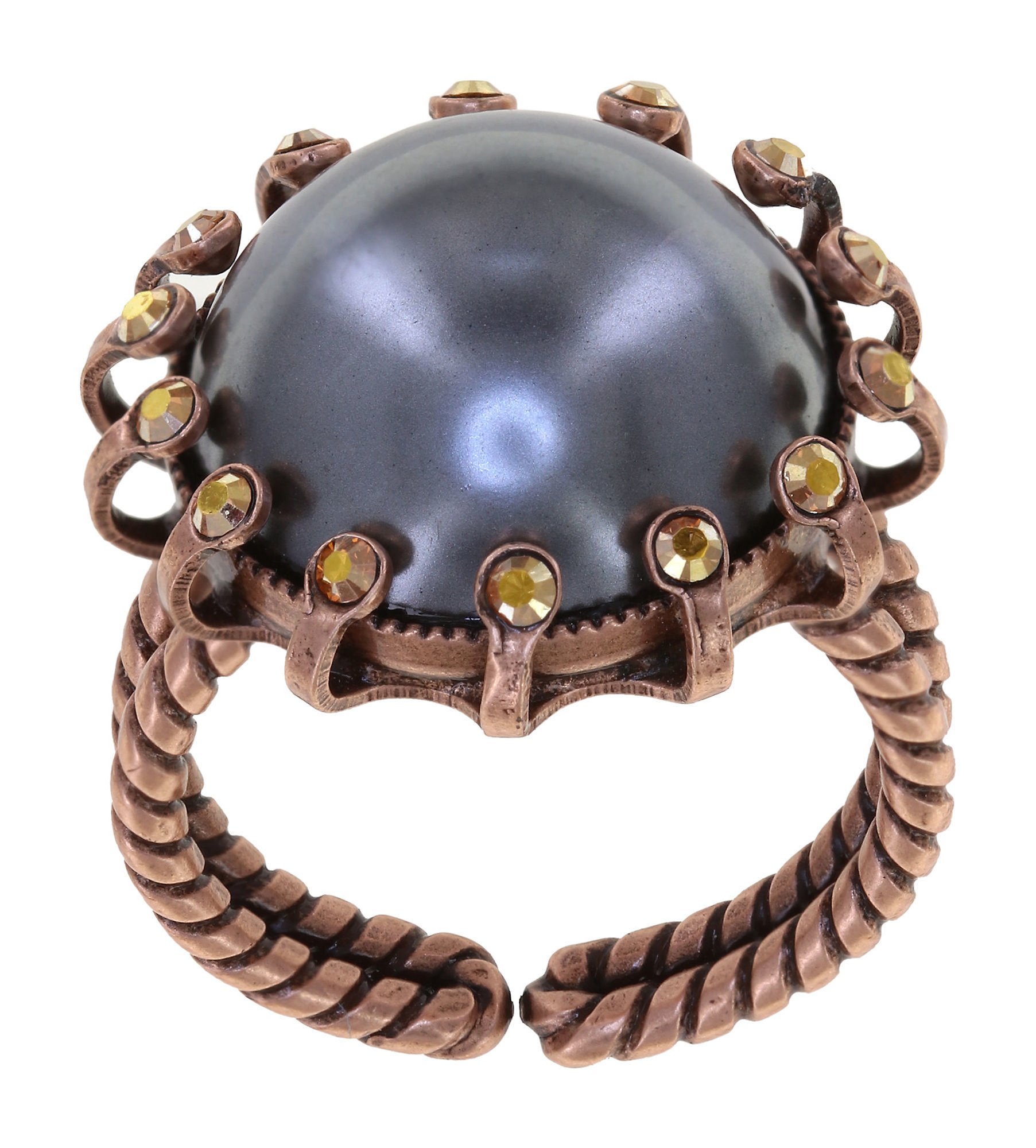 Bild für Ring Where the Lilac Bloom Weiche Berührung Grün / braun 