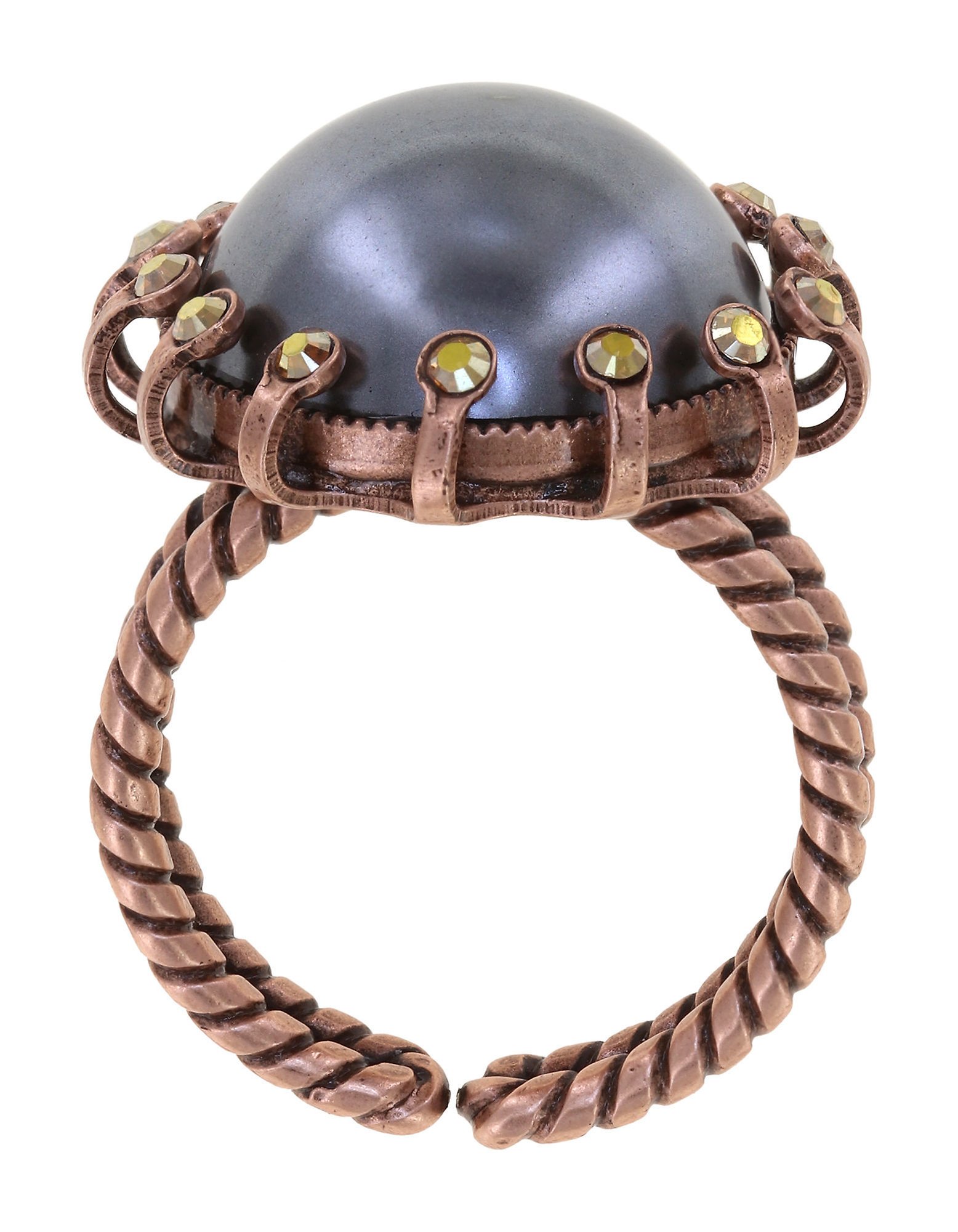 image for Ring Where the Lilac Bloom Soft Touch green/brown 