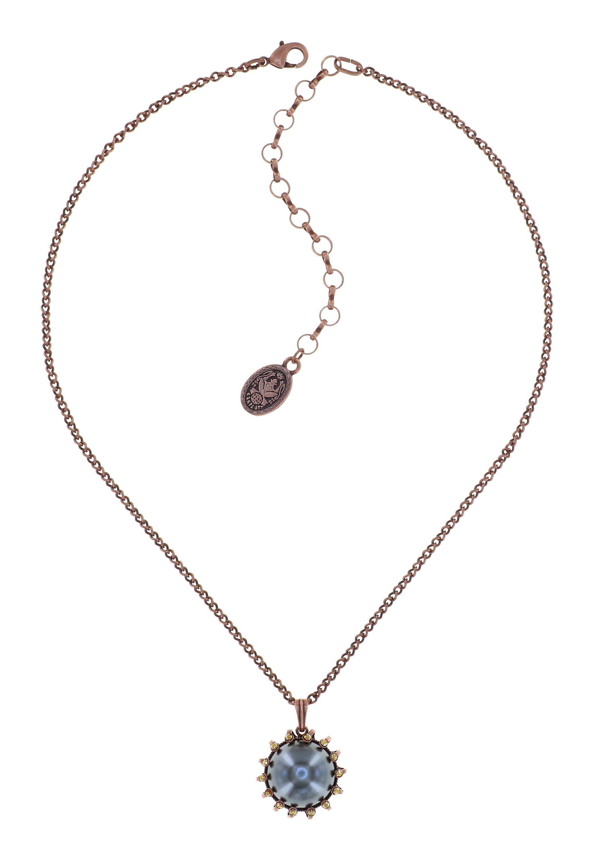 image pour Collier pendant Where the Lilac Bloom Toucher Doux green/brown 