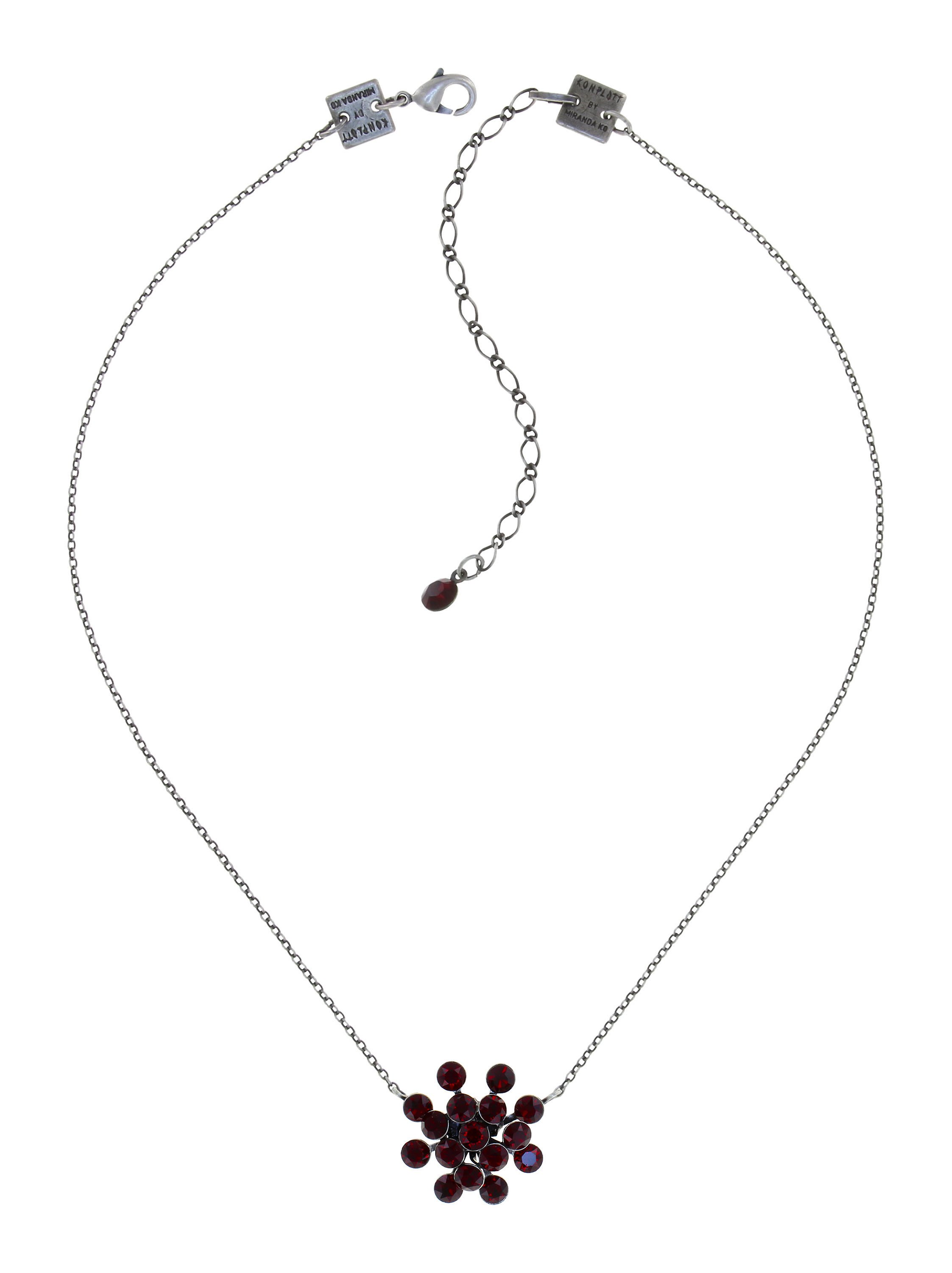 Kép Necklace pendant Magic Fireball Red siam Classic Size (21mm Ø)