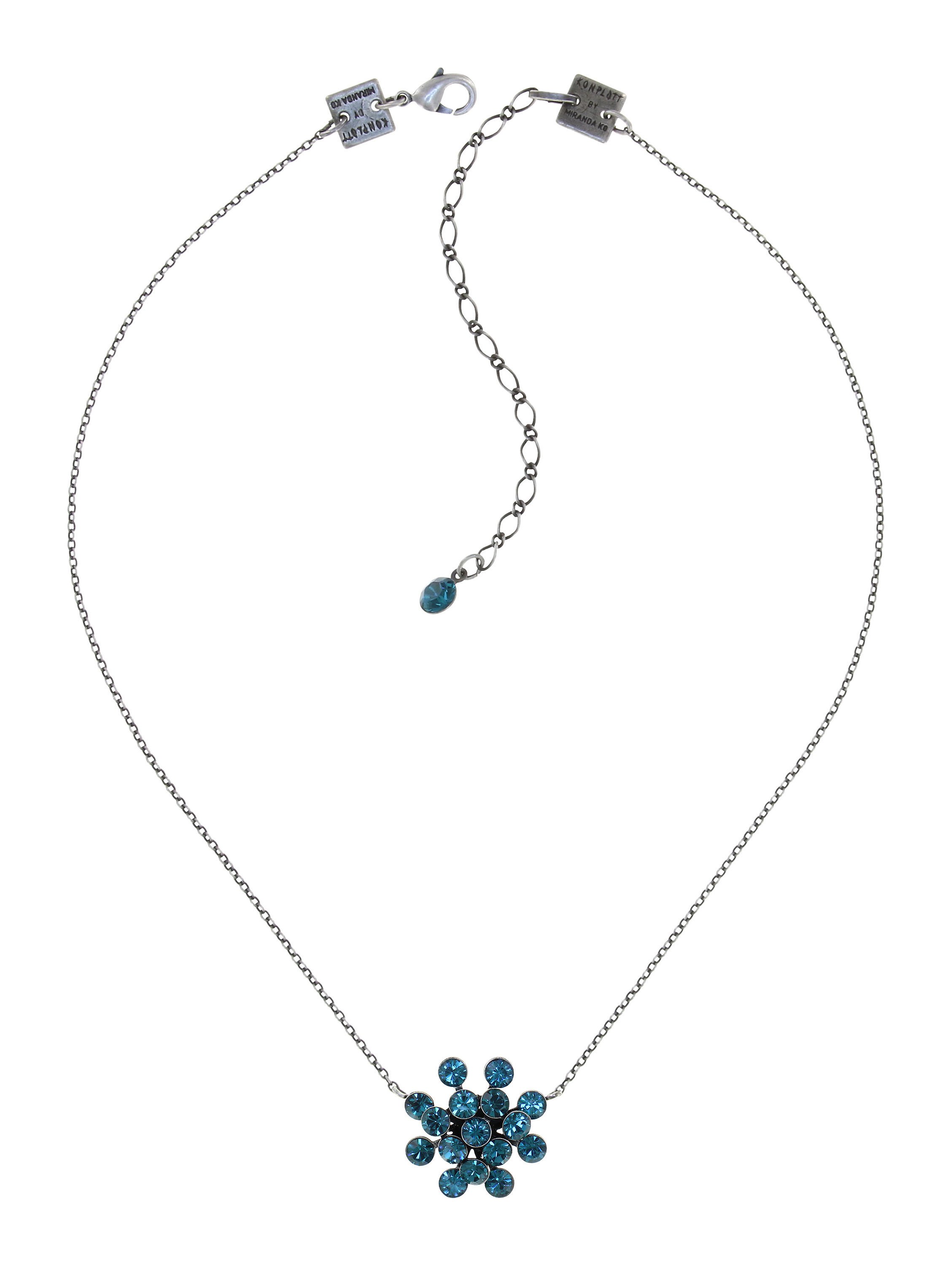 image for Necklace Pendant Magic Fireball Turquoise indicolite Classic Size (21mm Ø)