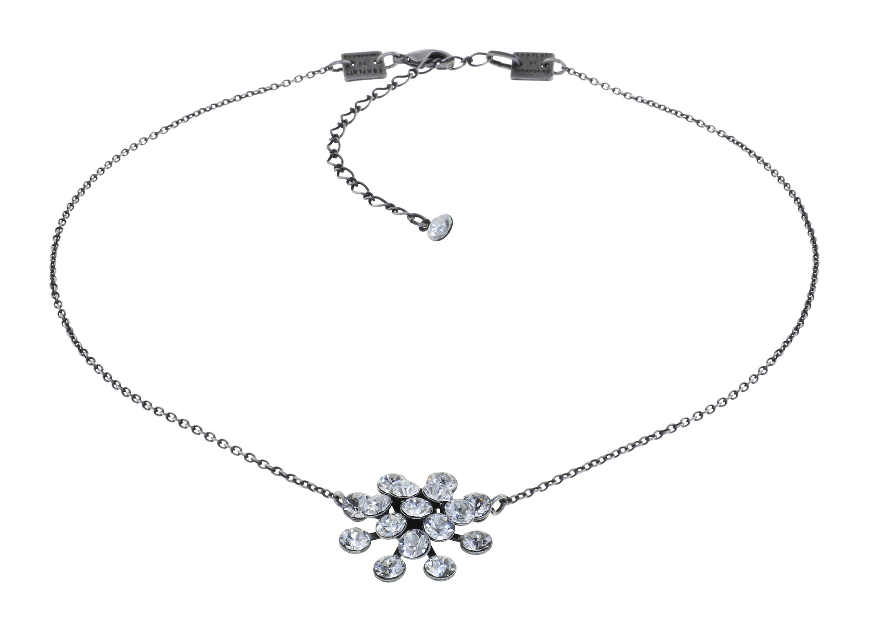 image pour Collier pendant Magic Fireball Blanc crystal Classic Size (21mm Ø)