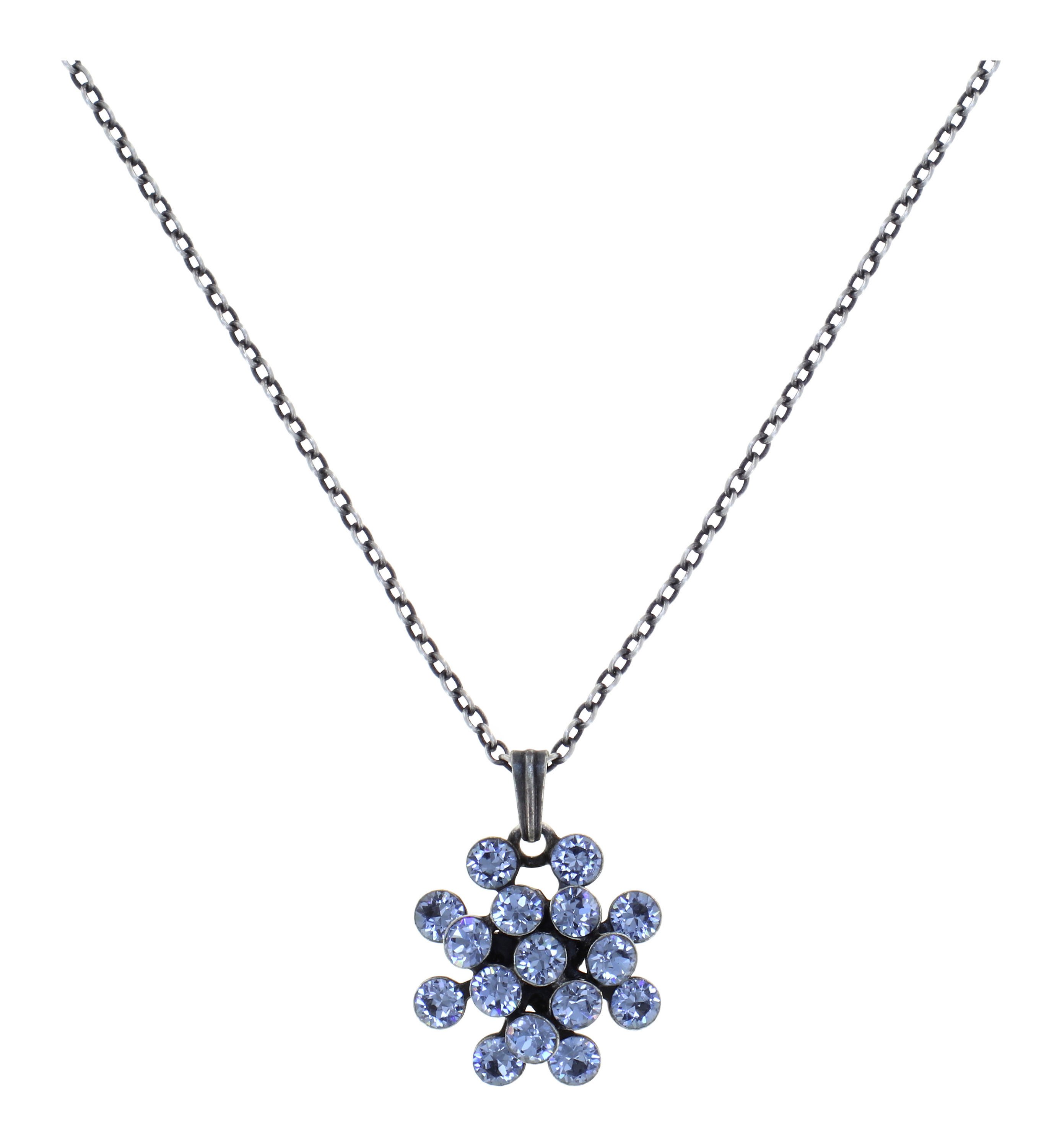 image pour Collier pendant Magic Fireball Bleu Clair light sapphire mini