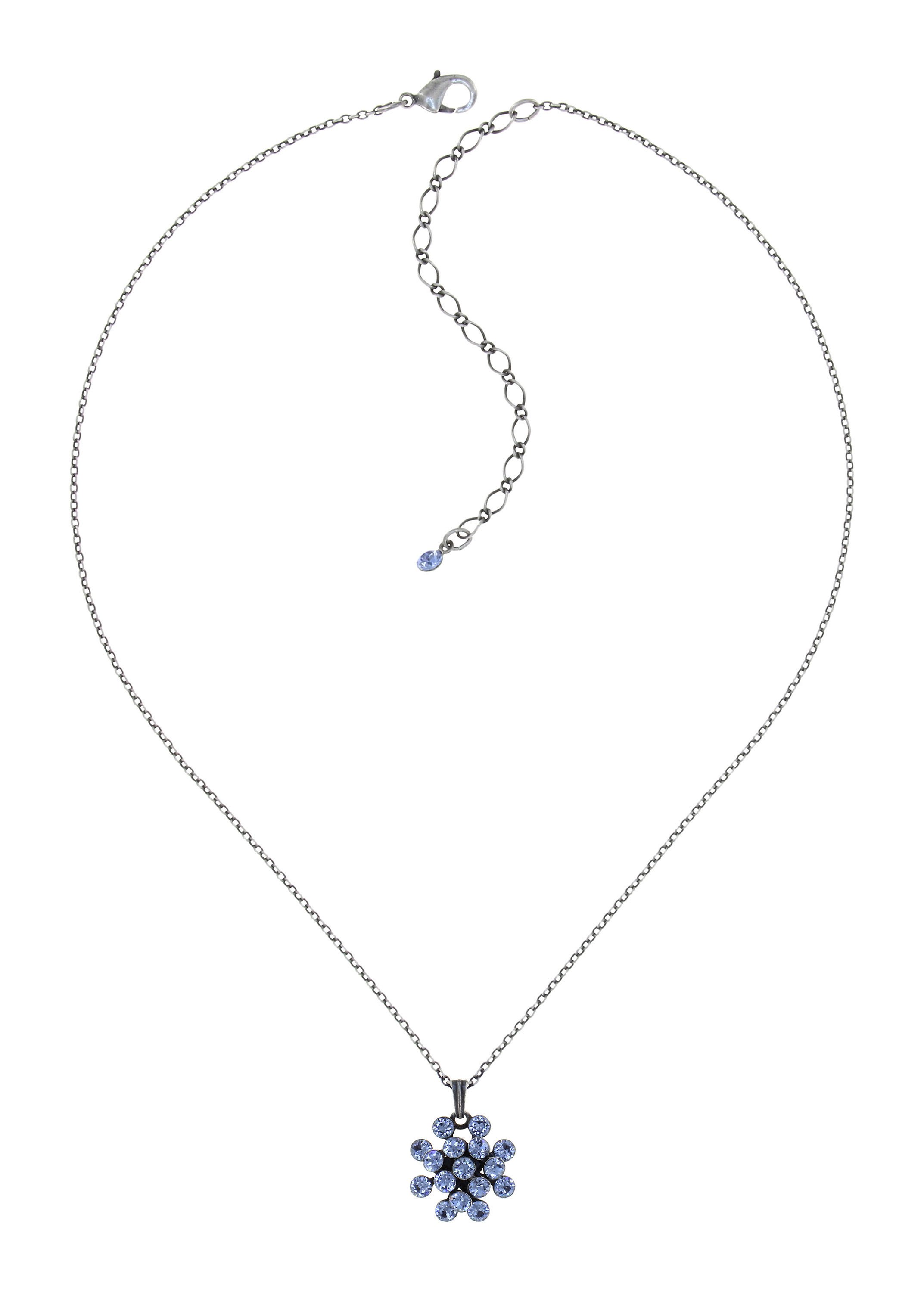 image for Necklace Pendant Magic Fireball Light Blue light sapphire mini