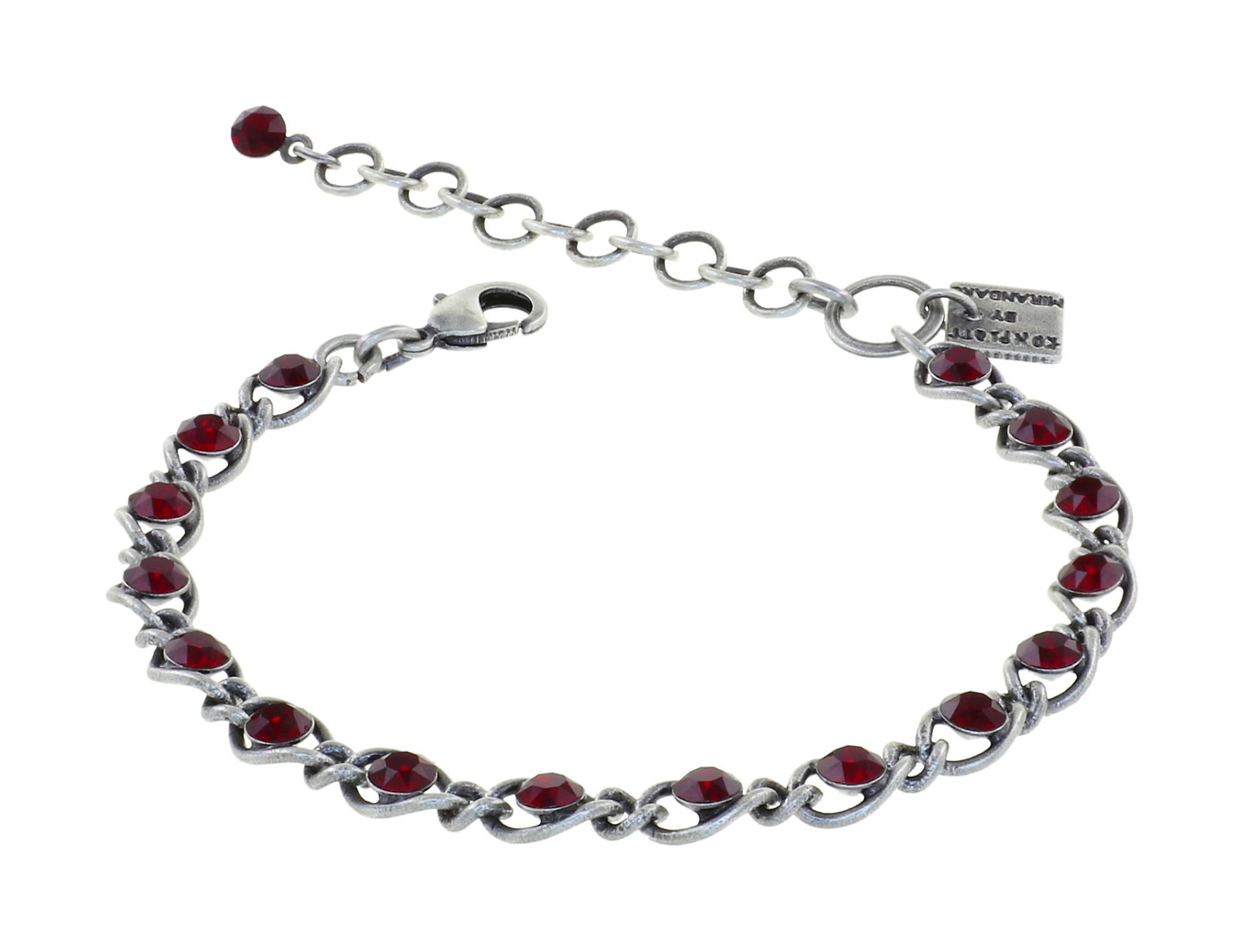 image for Bracelet Magic Fireball Red siam Classic Size (21mm Ø)