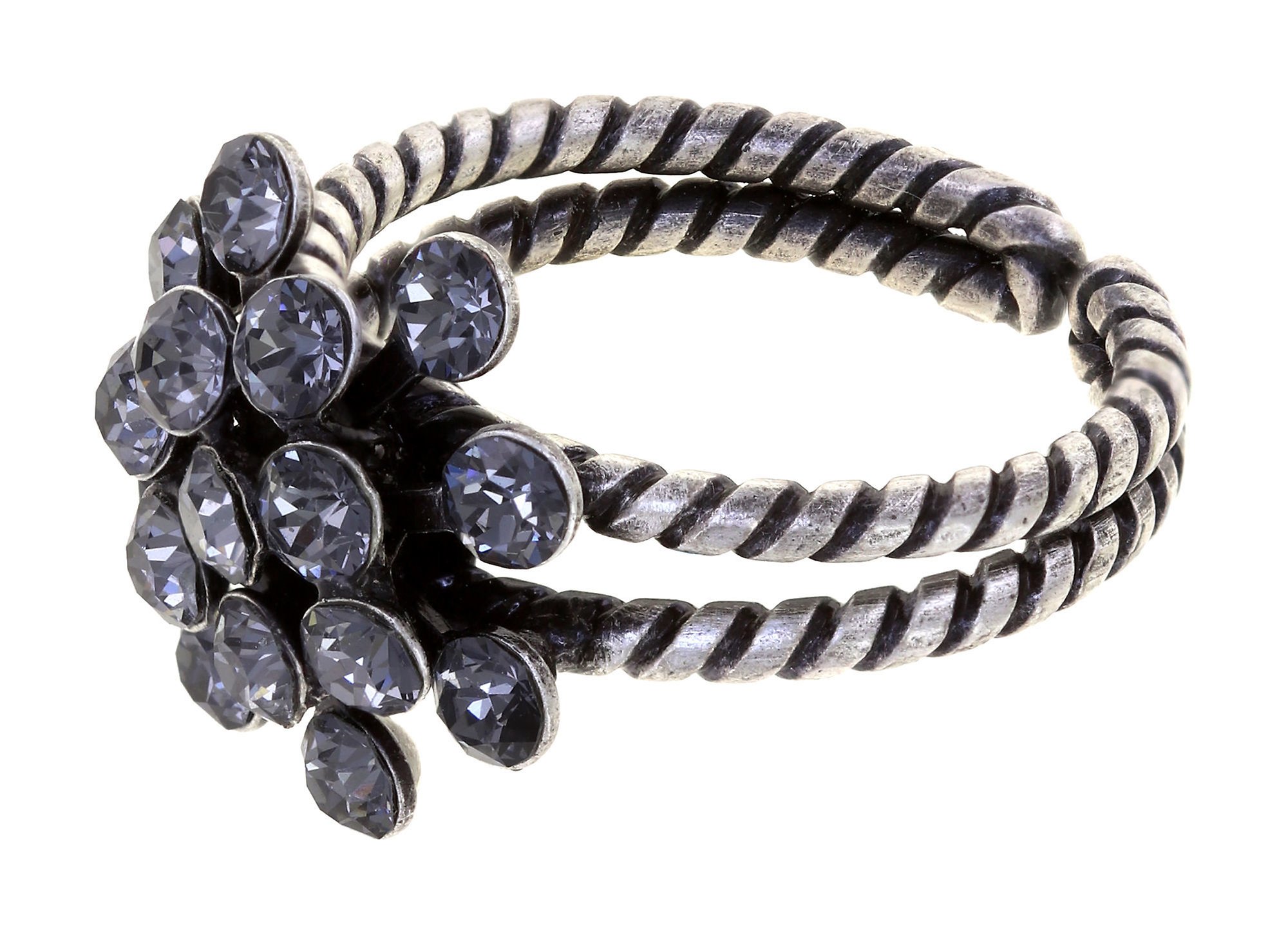 Bild für Ring Magic Fireball Grau crystal night fall mini