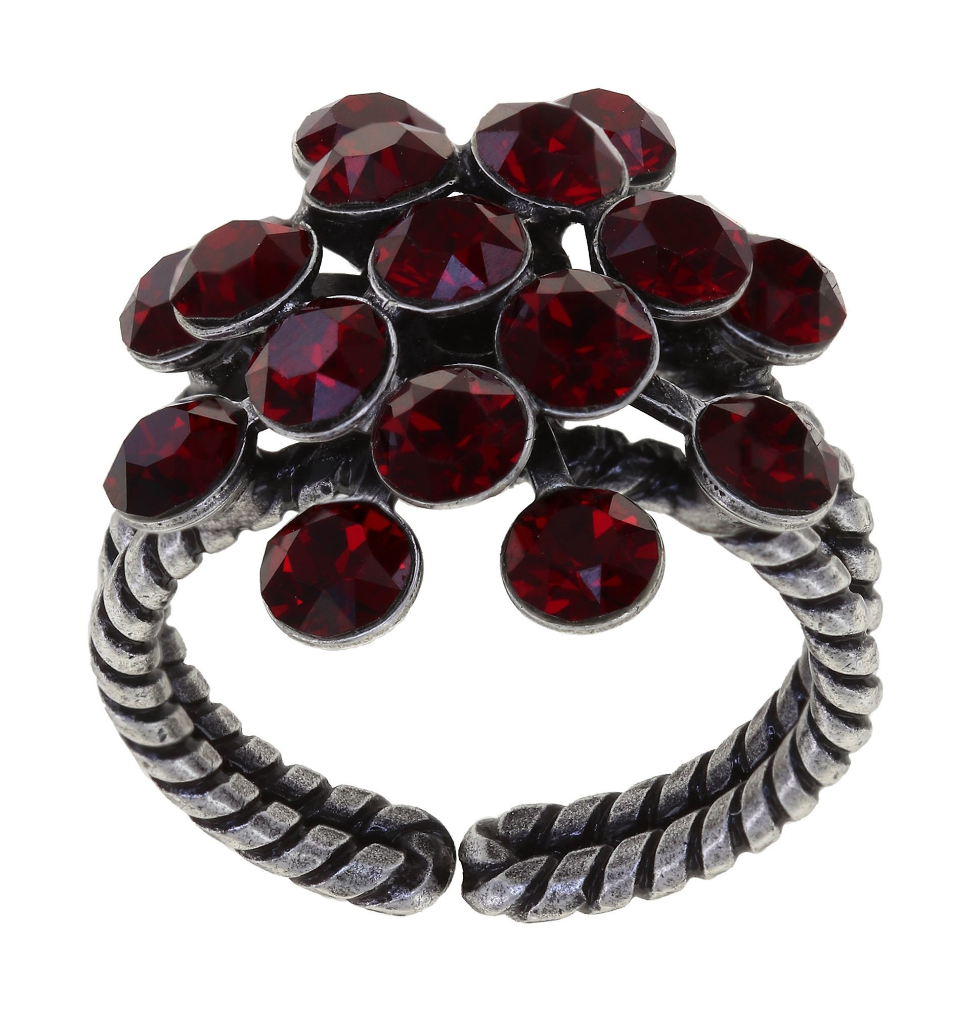 Bild für Ring Magic Fireball Rot Siam Classic Size (21mm Ø)