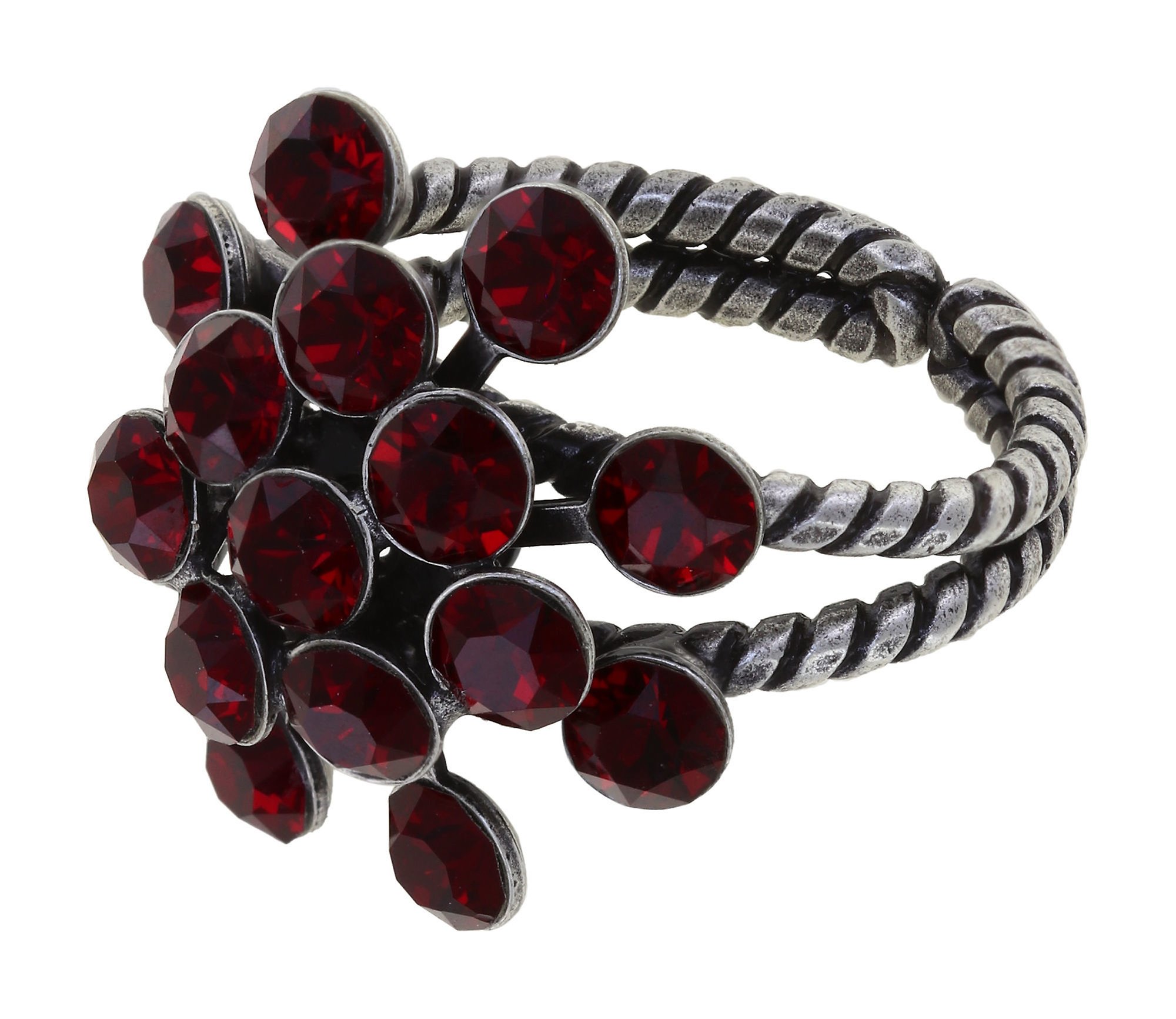 image for Ring Magic Fireball Red siam Classic Size (21mm Ø)