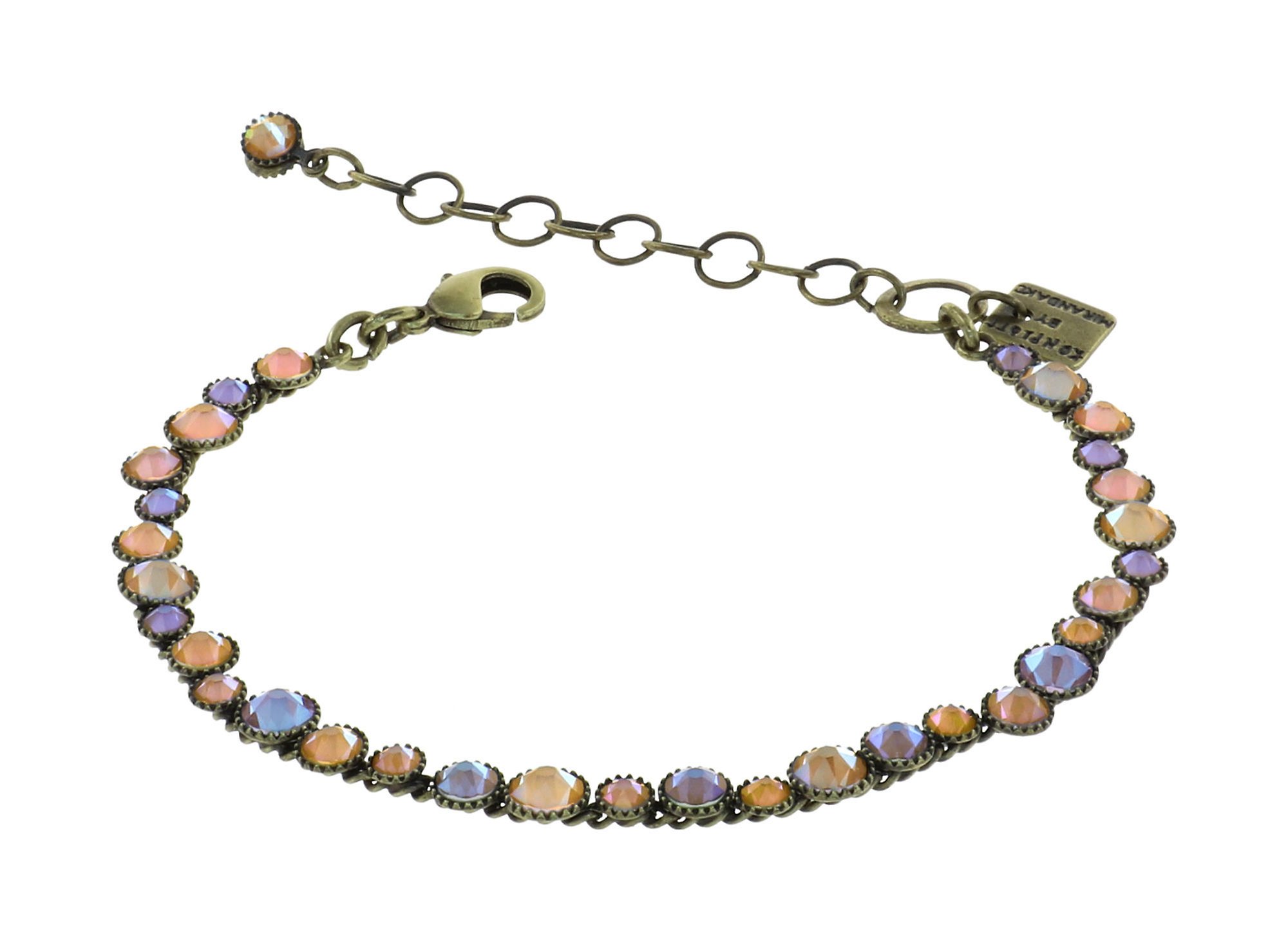 image for Bracelet Water Cascade Beach Sea Sun blue/brown 