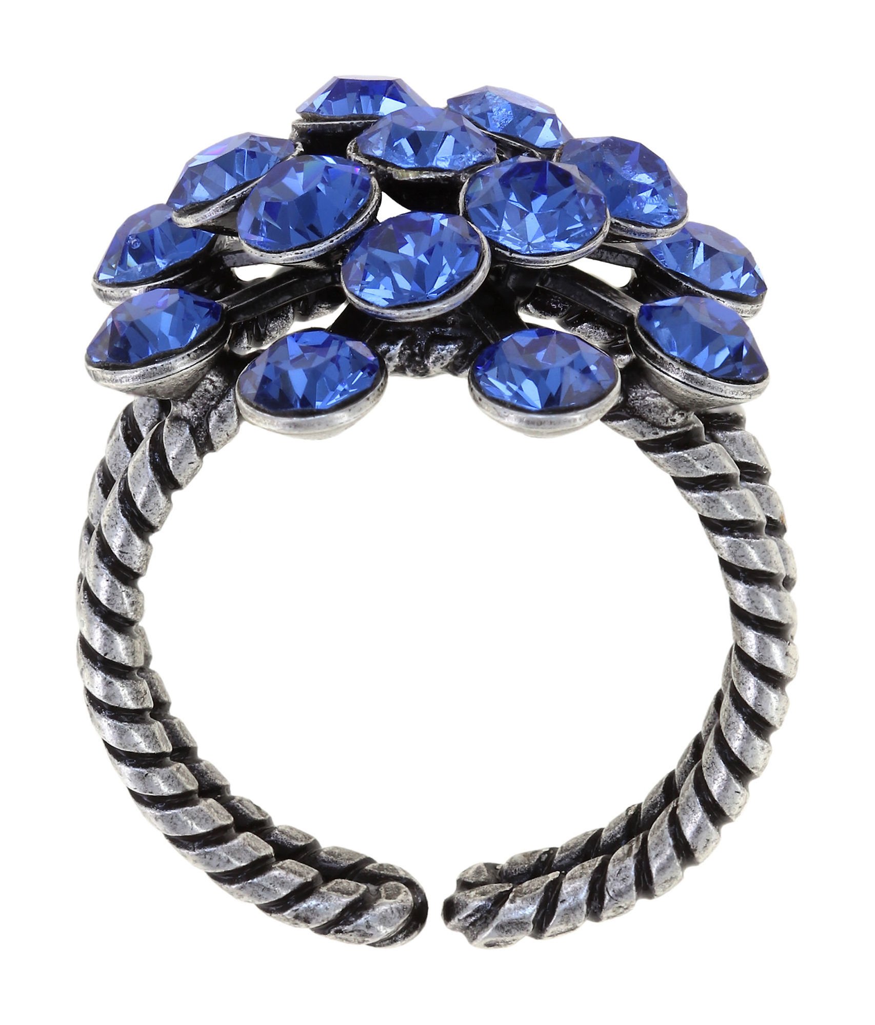 image pour Anneau Magic Fireball Bleu sapphire Classic Size (21mm Ø)