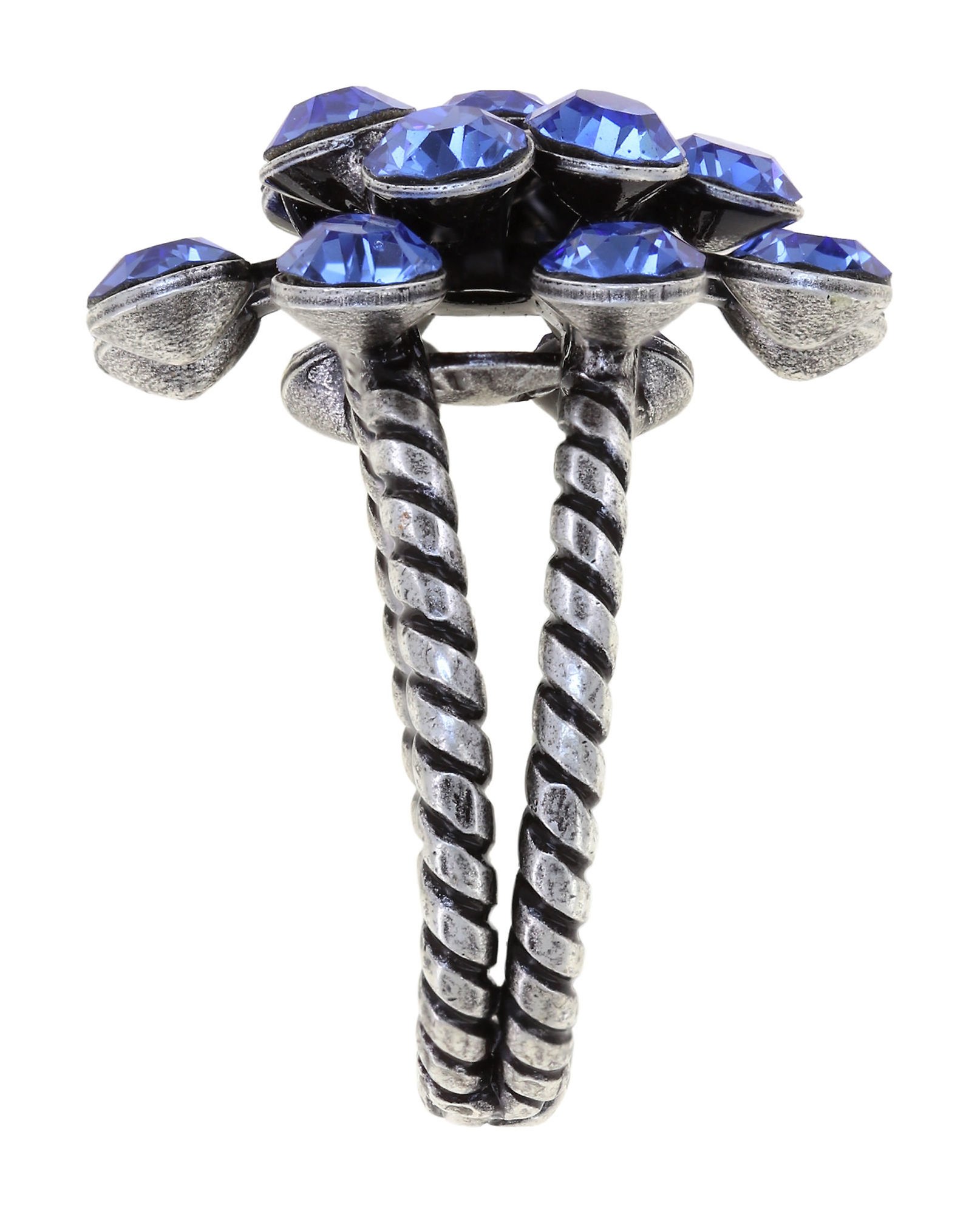 Bild für Ring Magic Fireball Blau Saphir Classic Size (21mm Ø)