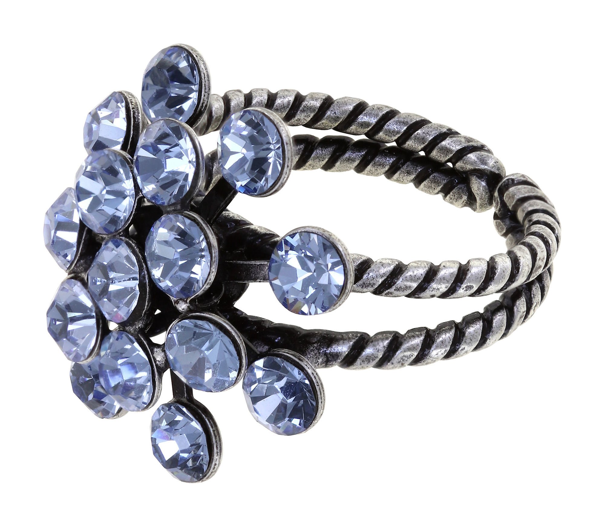 image for Ring Magic Fireball Light Blue light sapphire Classic Size (21mm Ø)