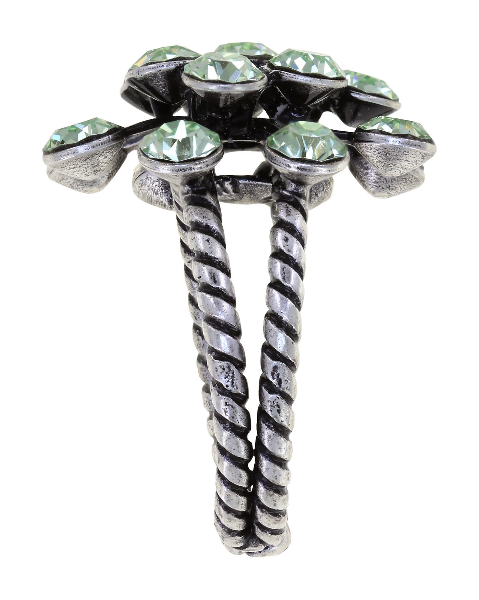 image pour Anneau Magic Fireball Vert Clair chrysolite Classic Size (21mm Ø)