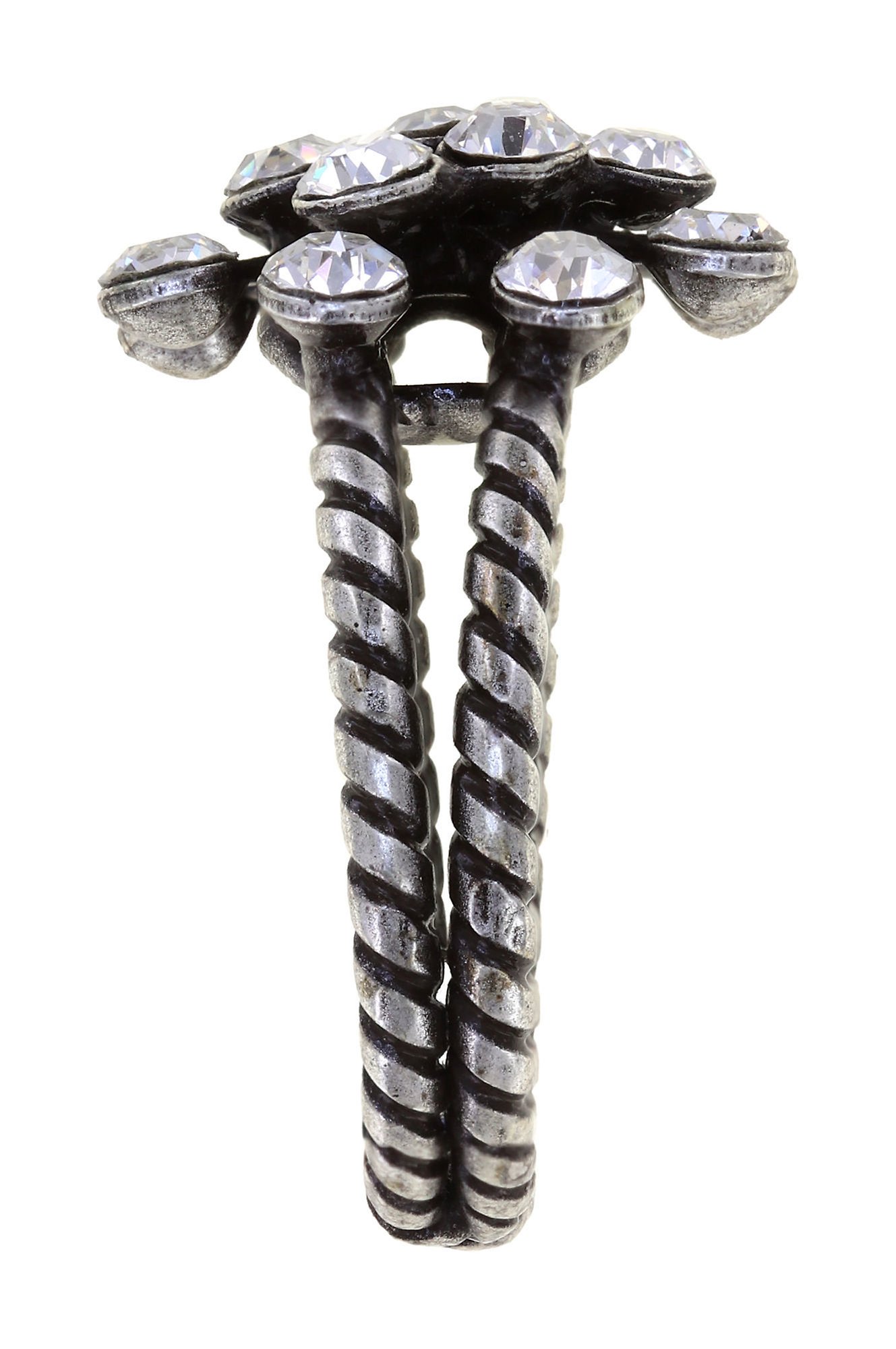 Bild für Ring Magic Fireball Weiß Kristall mini