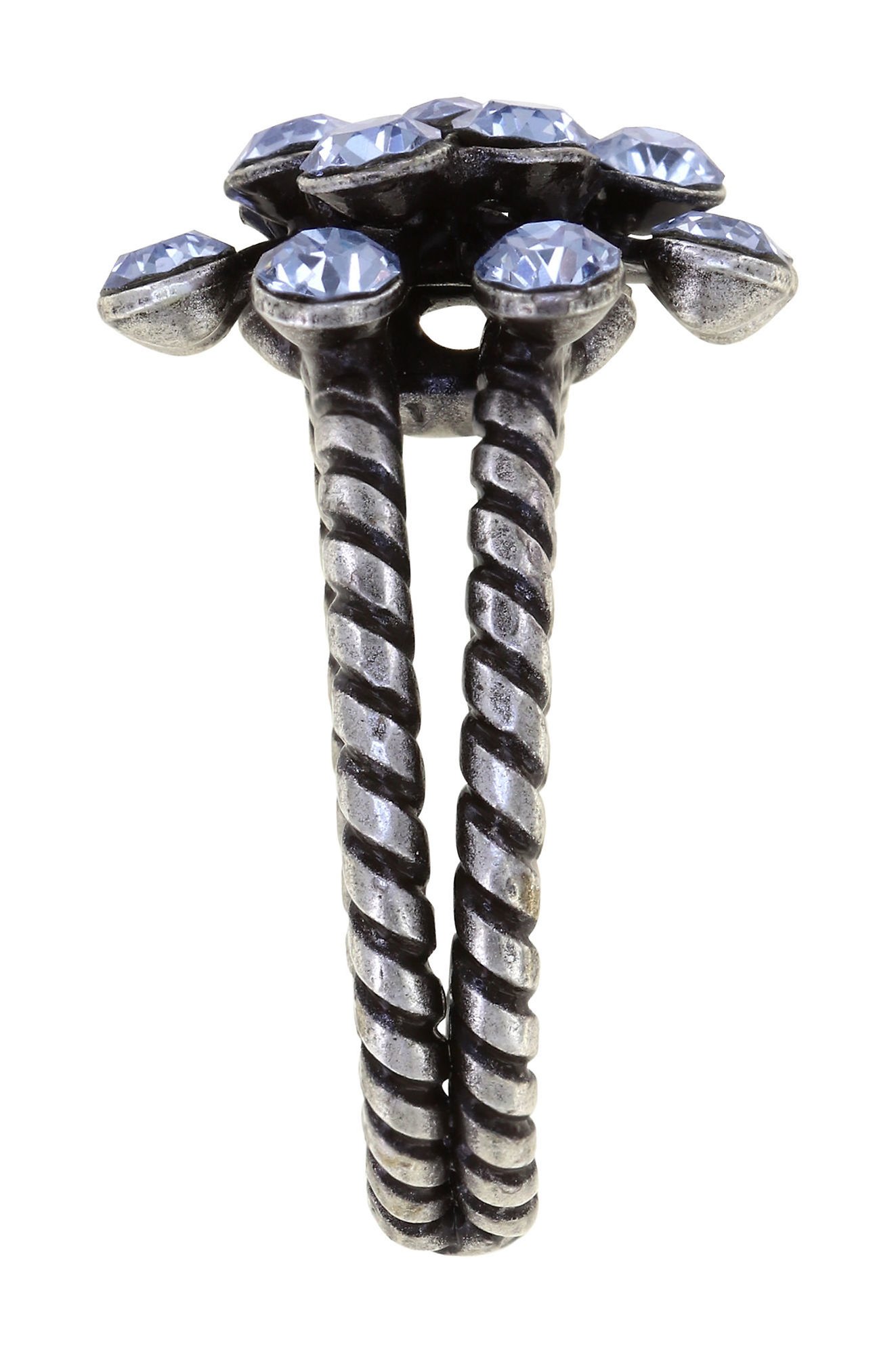 Bild für Ring Magic Fireball Hellblau Hell-Saphir mini