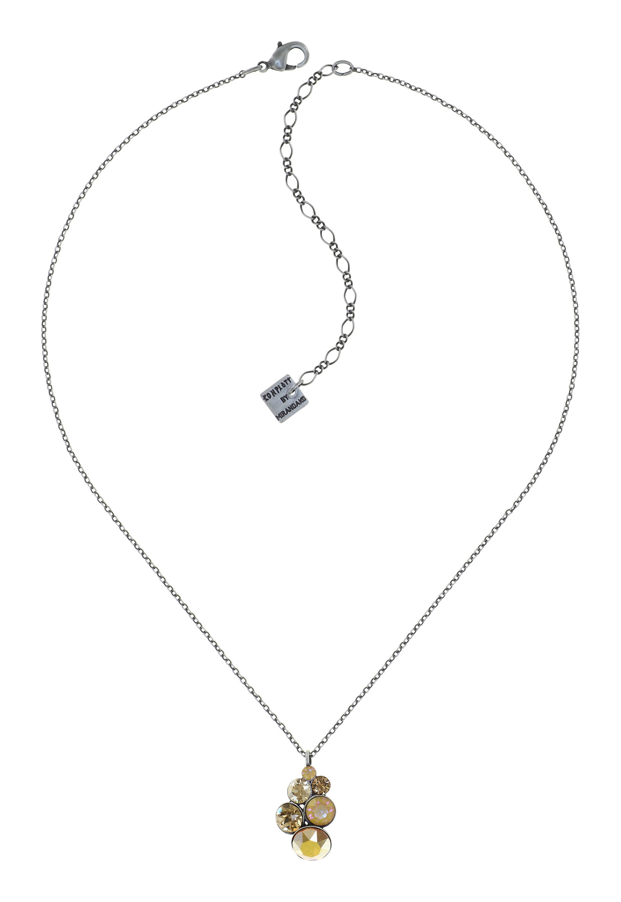 image pour Collier pendant Petit Glamour Baiser De Soleil Brown 