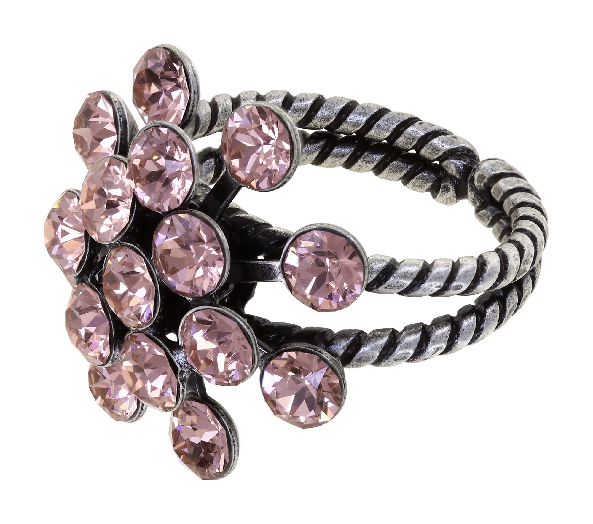 image for Ring Magic Fireball Pink vintage rose Classic Size (21mm Ø)