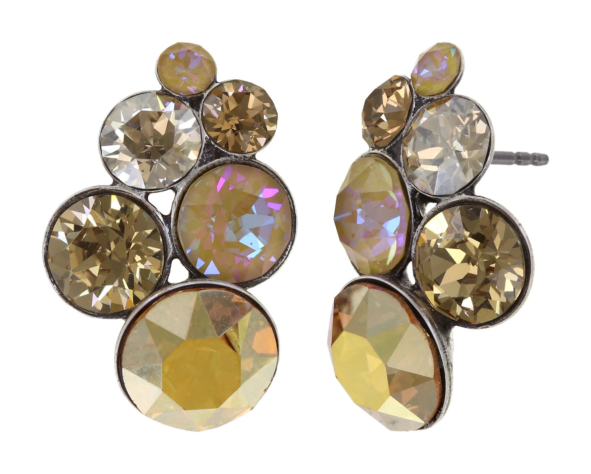 image pour Clou d'oreille Petit Glamour Baiser De Soleil Brown 