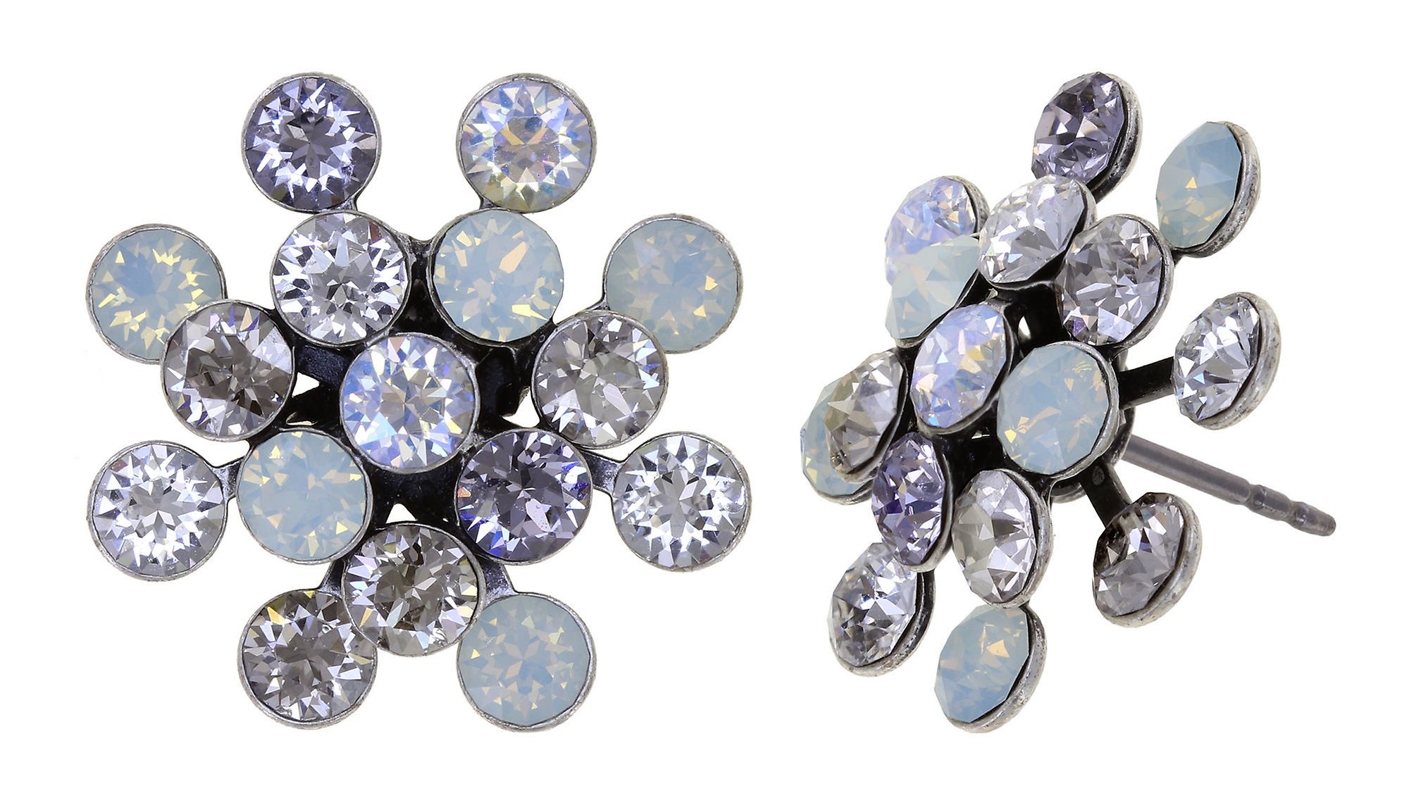 Kép Earring stud Magic Fireball Creamy White white Classic Size (21mm Ø)