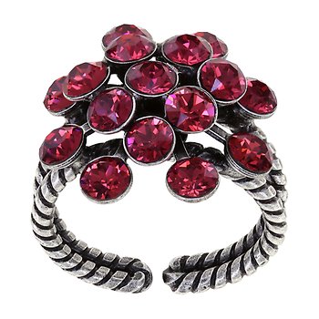 image pour Ring Magic Fireball pink indian pink Classic Size (21mm Ø)