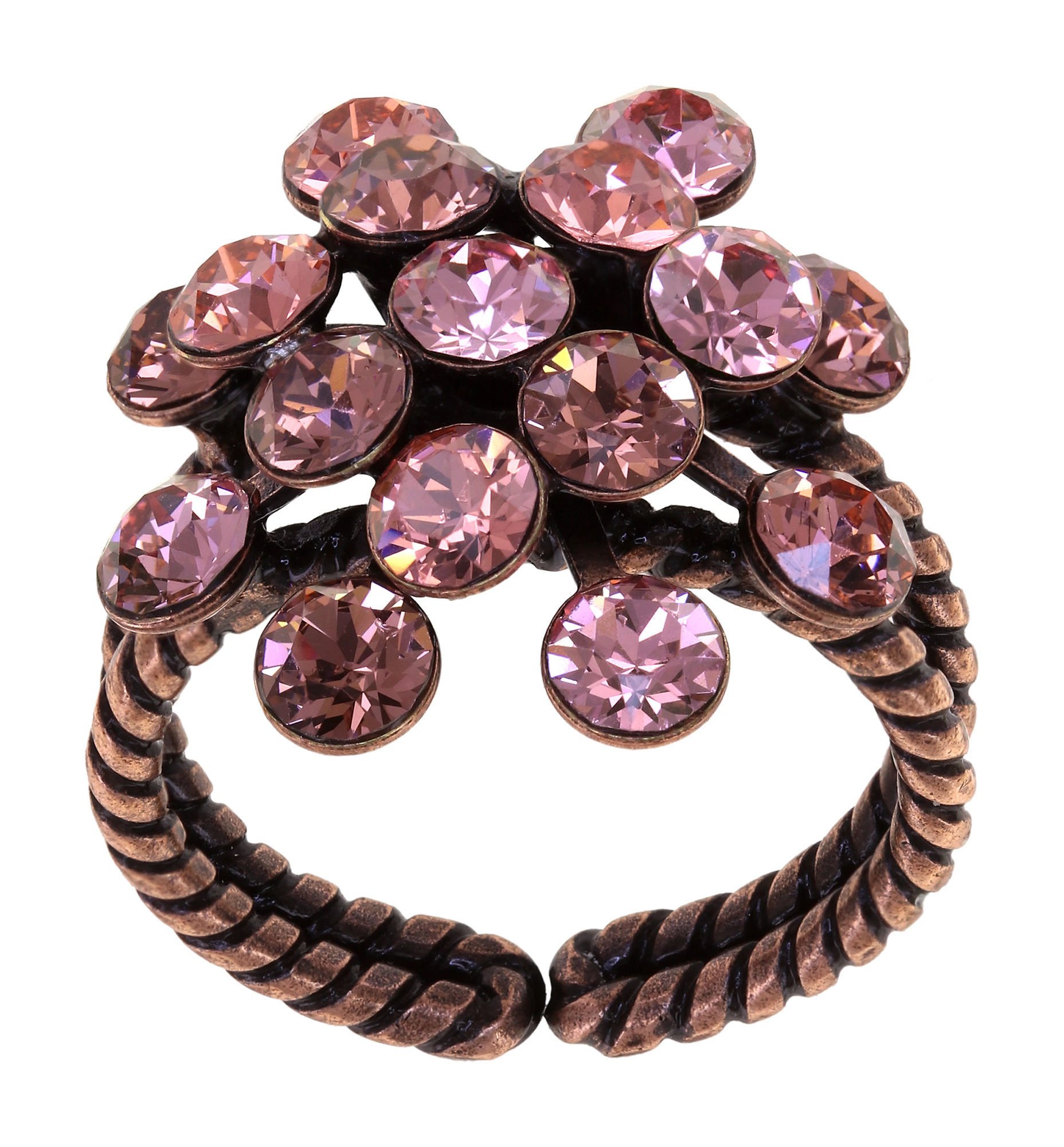 image pour Anneau Magic Fireball Rose Rosée Pink Classic Size (21mm Ø)