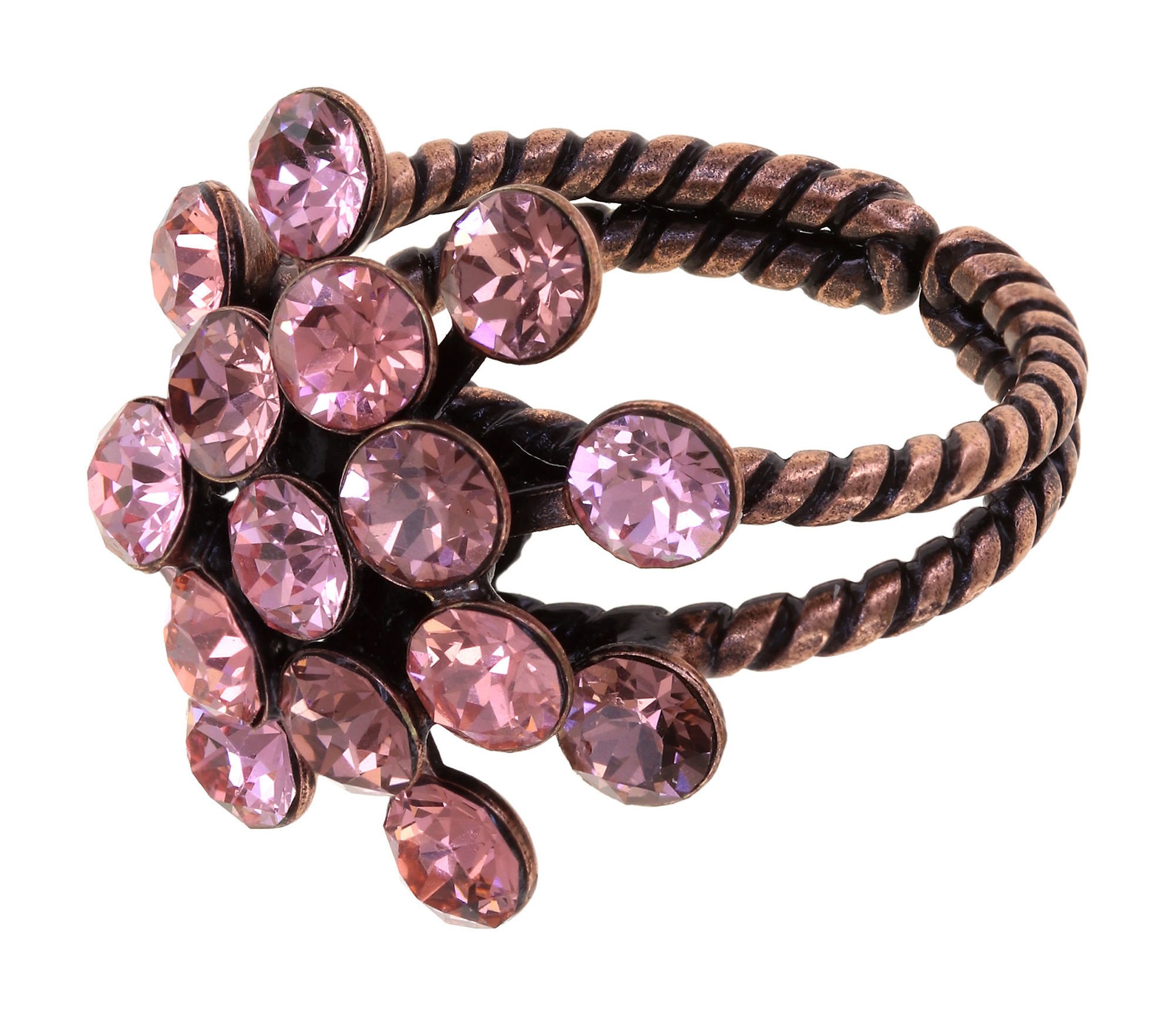 image pour Anneau Magic Fireball Rose Rosée Pink Classic Size (21mm Ø)