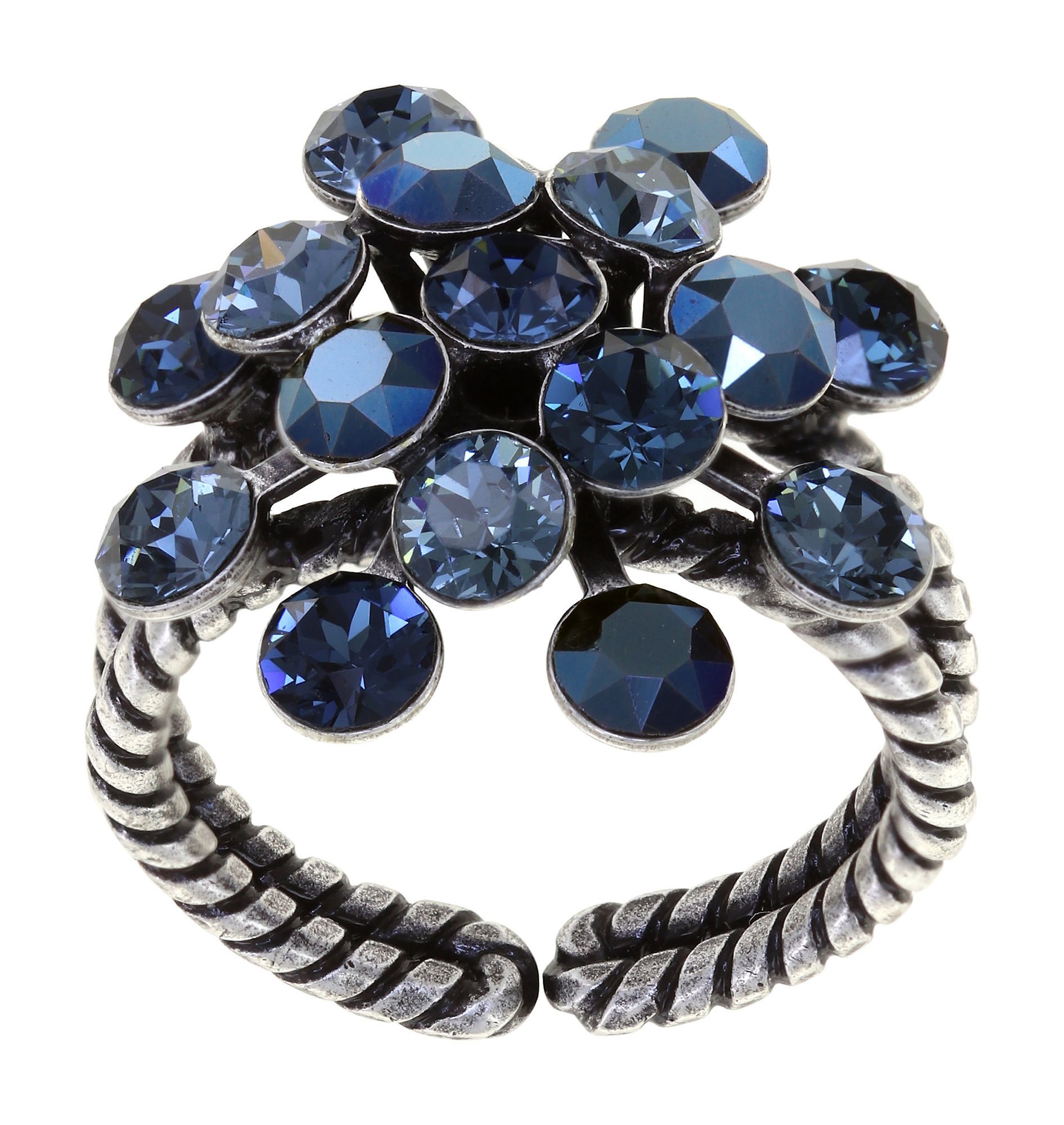 image pour Anneau Magic Fireball Bleus Magnétiques Blue Classic Size (21mm Ø)