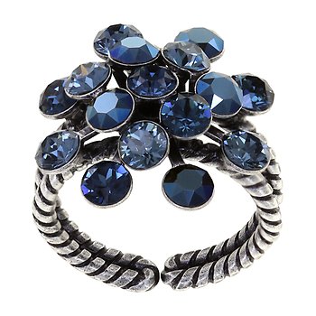 image pour Ring Magic Fireball Magnetic Blues Blue Classic Size (21mm Ø)