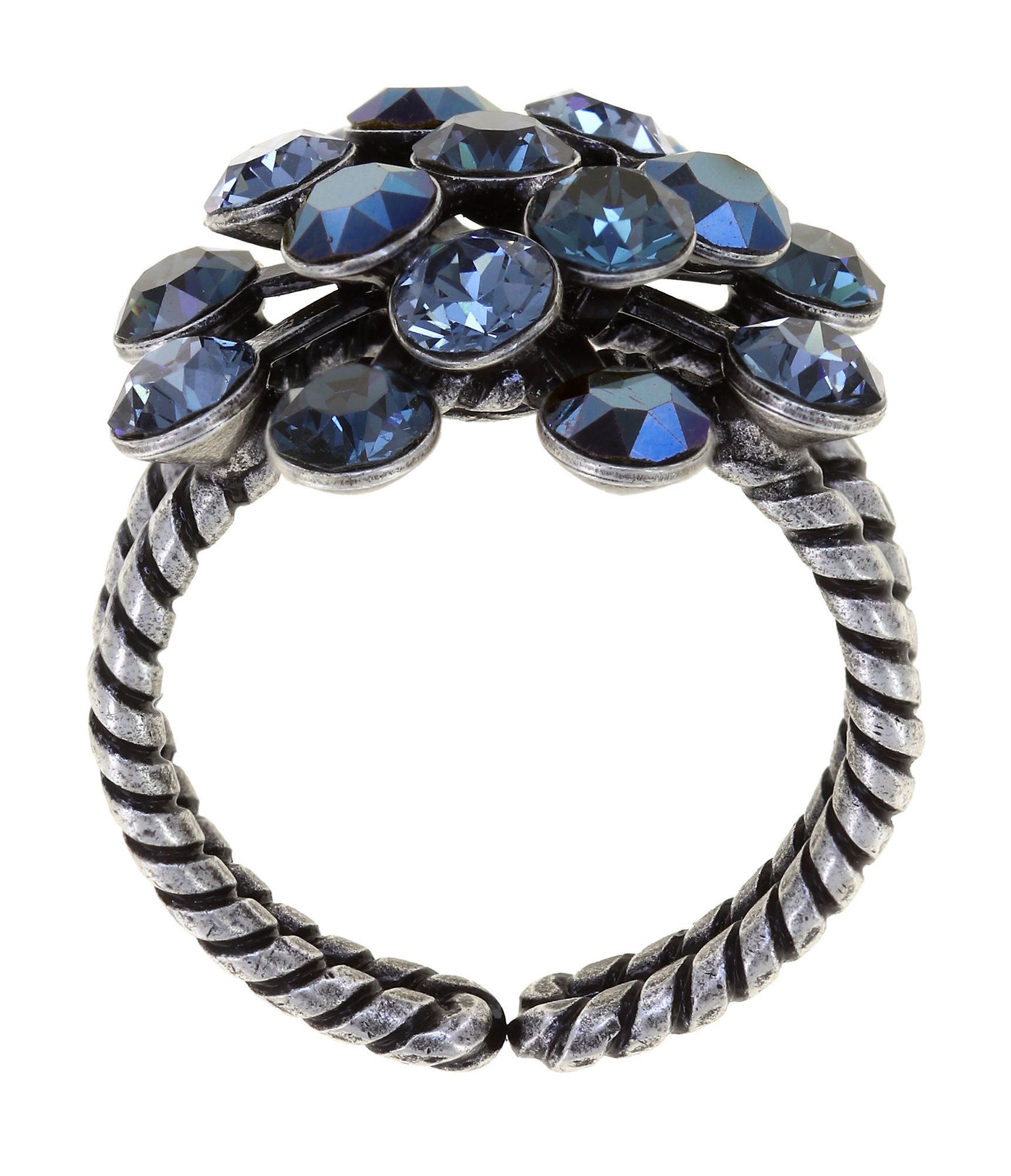 image pour Anneau Magic Fireball Bleus Magnétiques Blue Classic Size (21mm Ø)