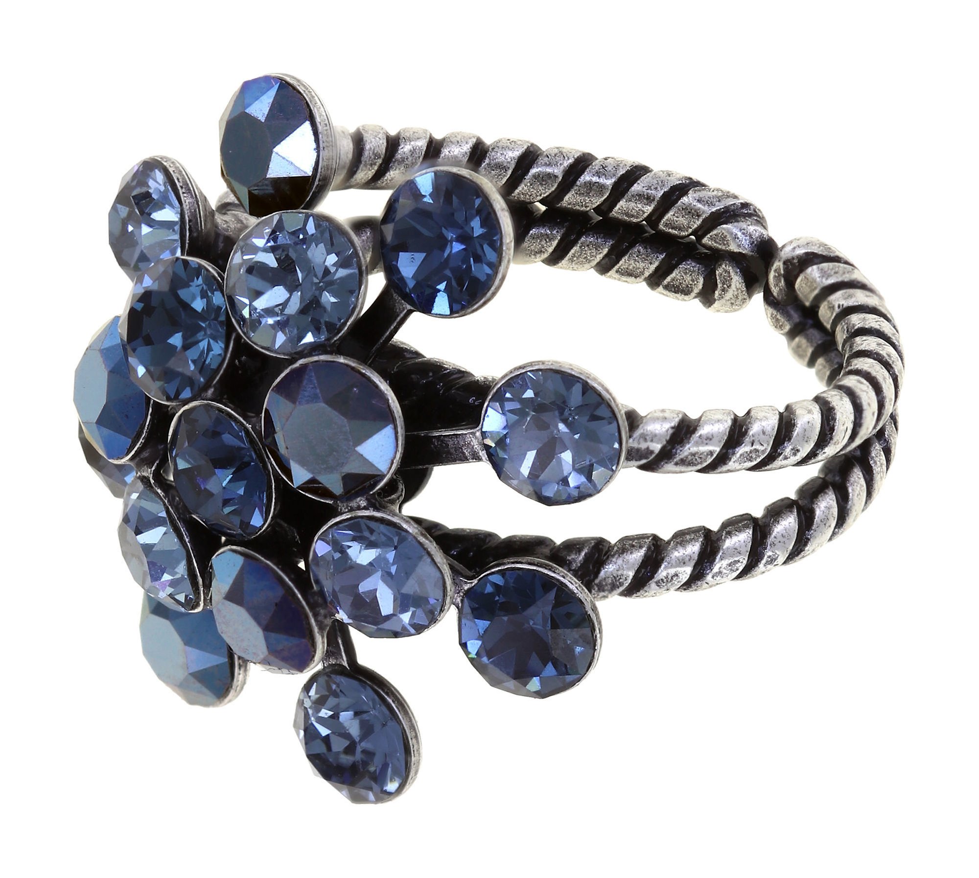 Bild für Ring Magic Fireball Magnetische Blautöne Blau Classic Size (21mm Ø)