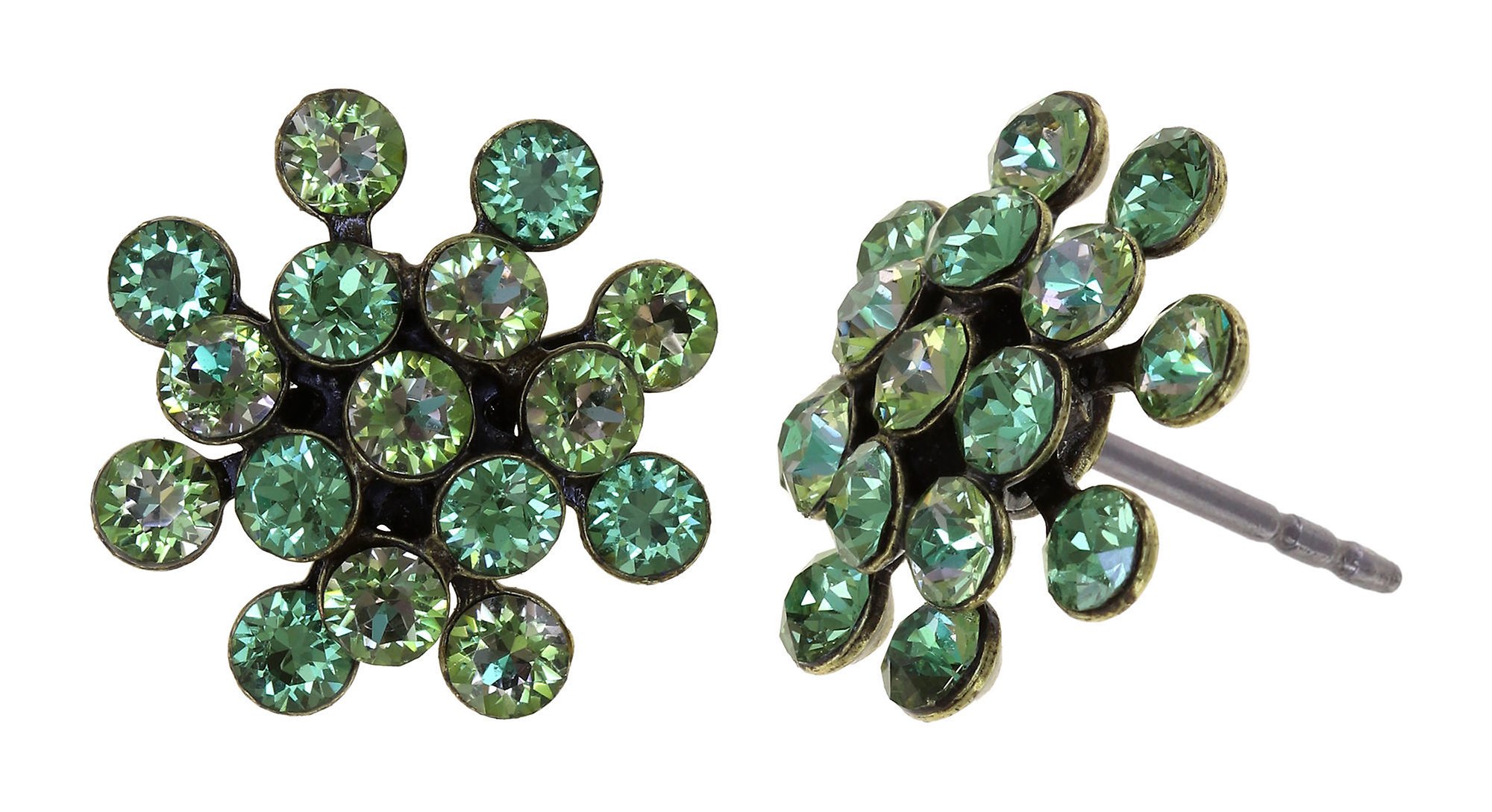 image for Earring Stud Magic Fireball Magnetic Greens Green mini