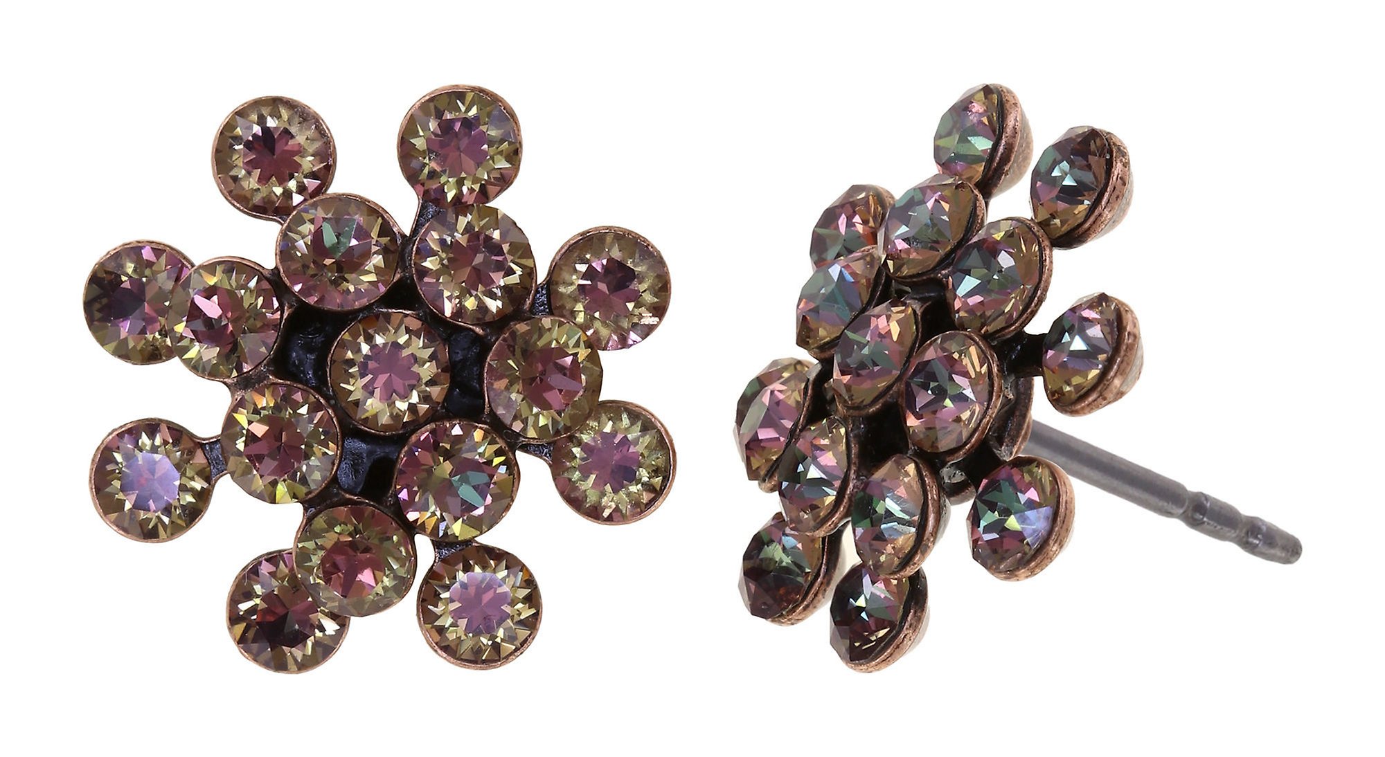 image for Earring Stud Magic Fireball Powder Room Brown mini