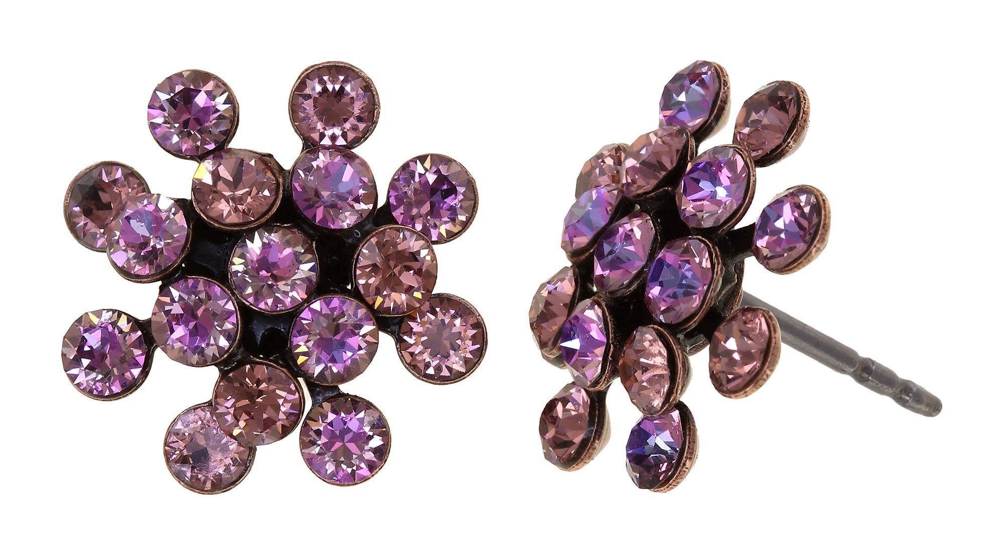 image pour Clou d'oreille Magic Fireball Rose Profond Pink mini