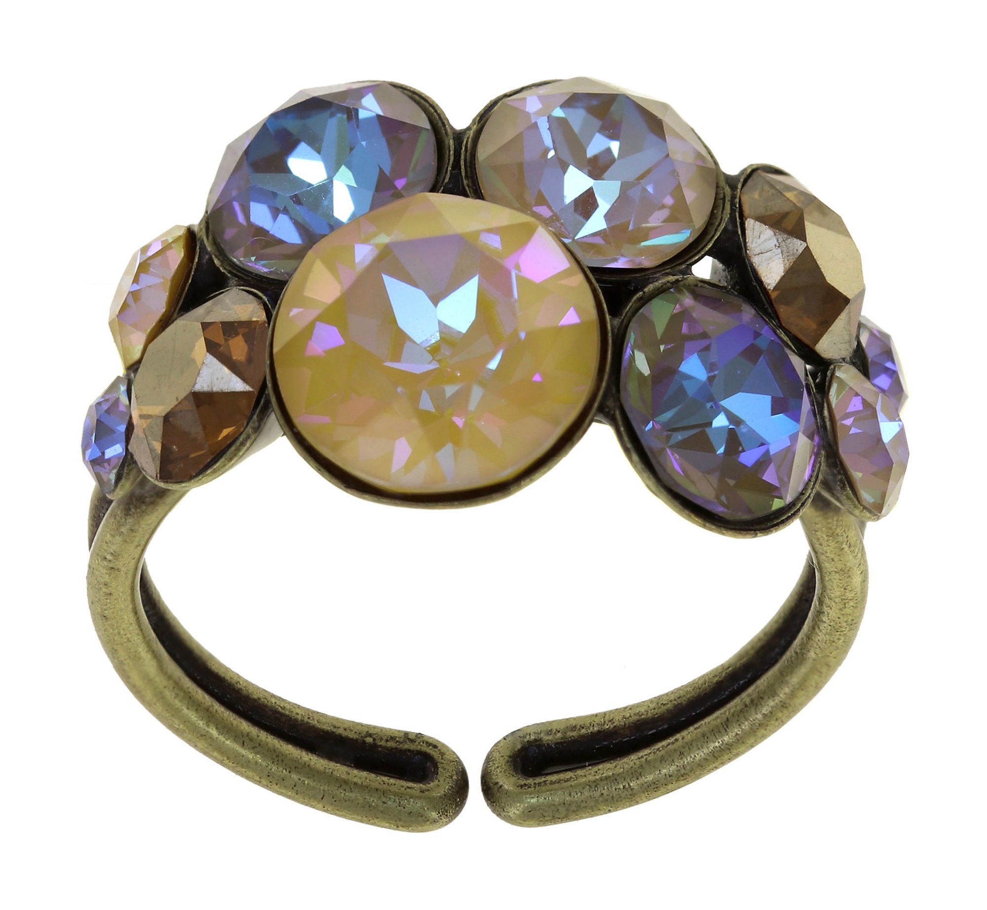 Kép Ring Petit Glamour Beach Sea Sun blue/brown 