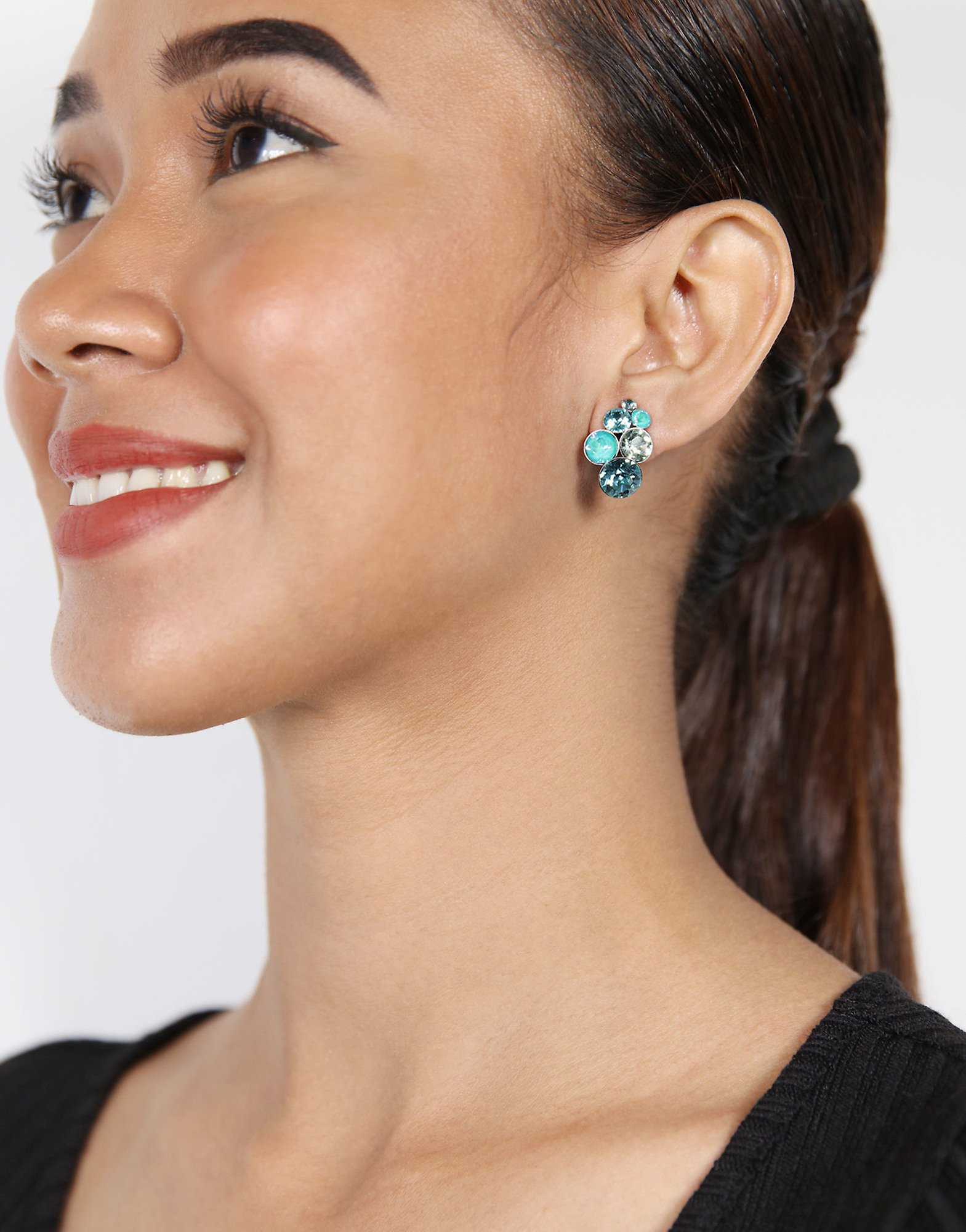 Bild für Ohrstecker Petit Glamour Frische Minze Blau / grün 