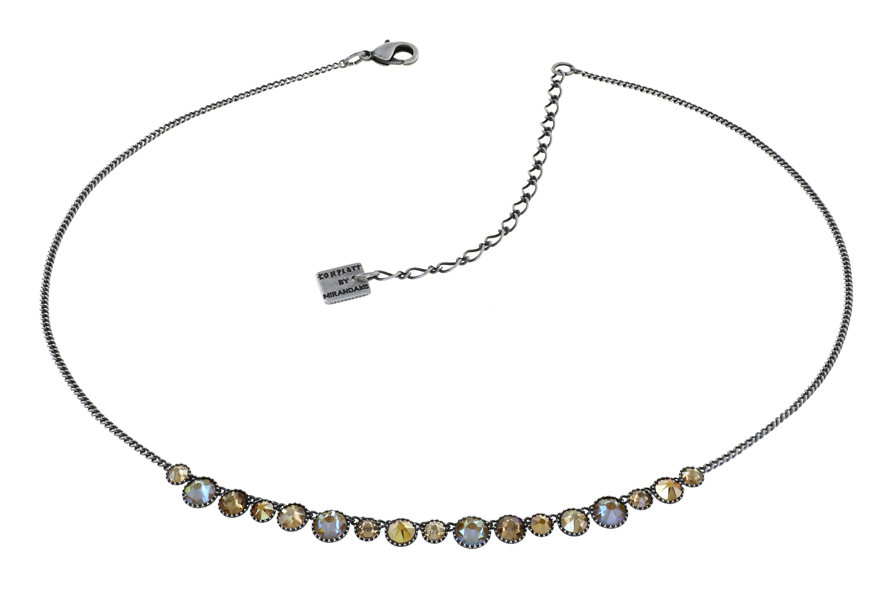 image for Necklace Water Cascade Sun Kissed Brown 