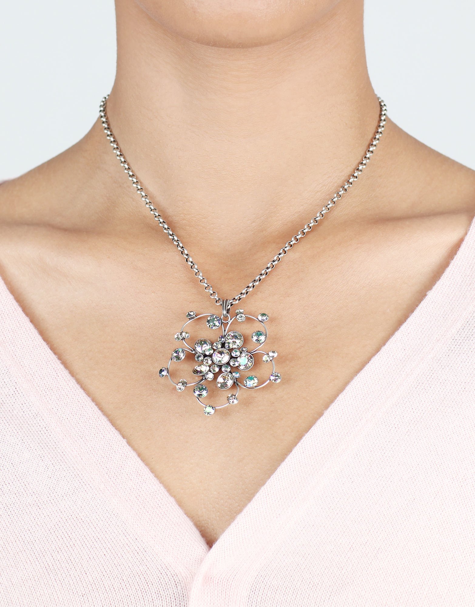 image for Necklace Pendant Lovely Lucy Paradise Illumination Lilac size L