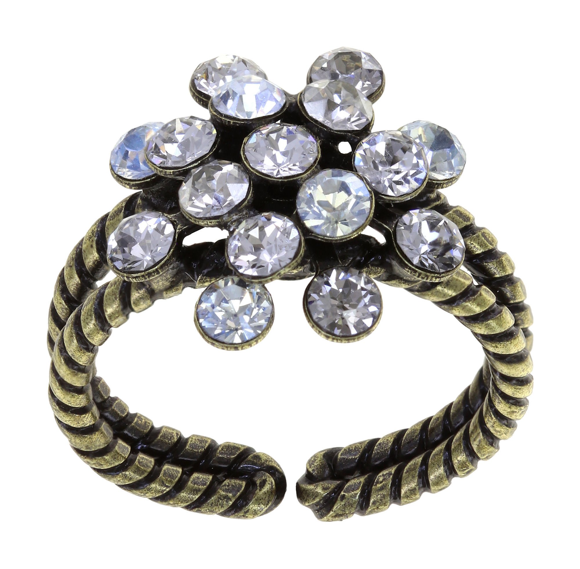 Bild für Ring Magic Fireball Kristallin Weiß mini