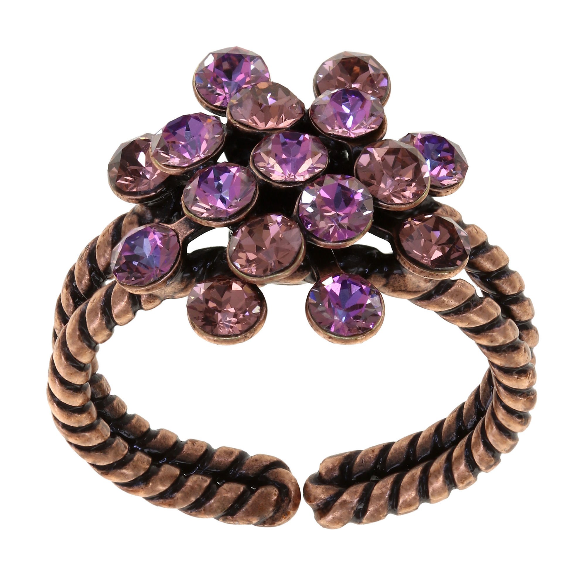 Bild für Ring Magic Fireball Tiefes Rosa Pink mini