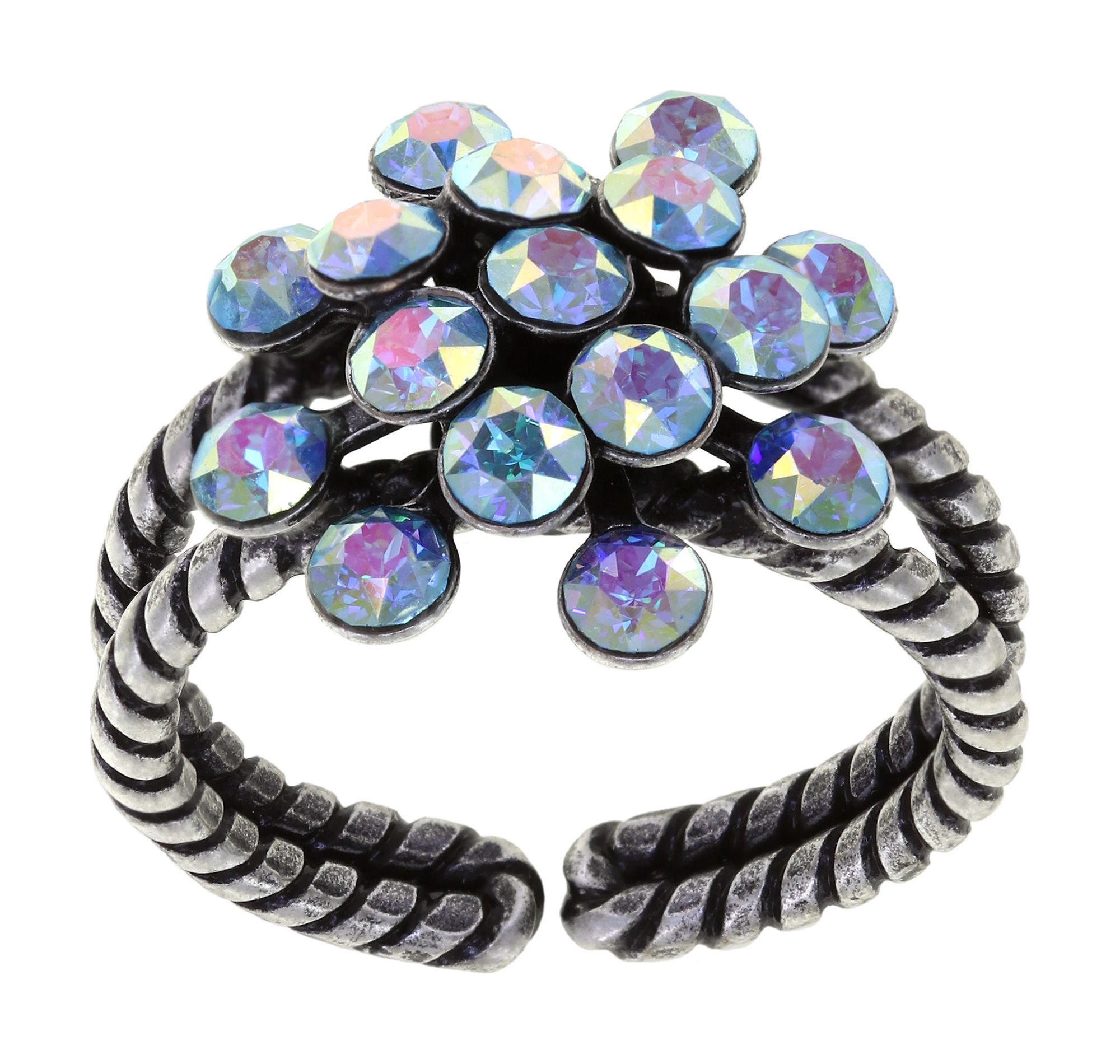 Bild für Ring Magic Fireball Nordlicht blue/lila mini