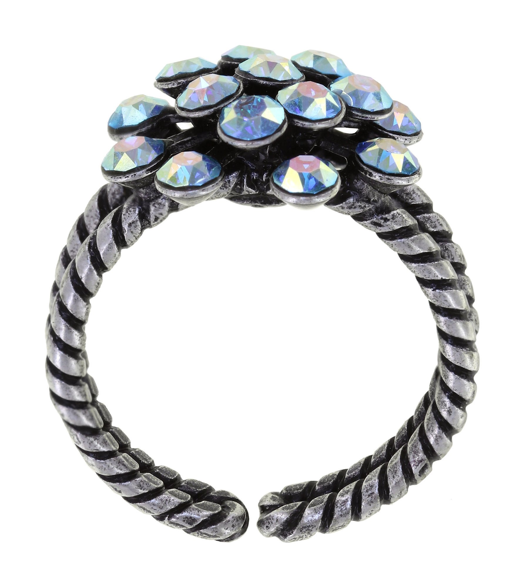 image for Ring Magic Fireball Aurora Borealis blue/lila mini