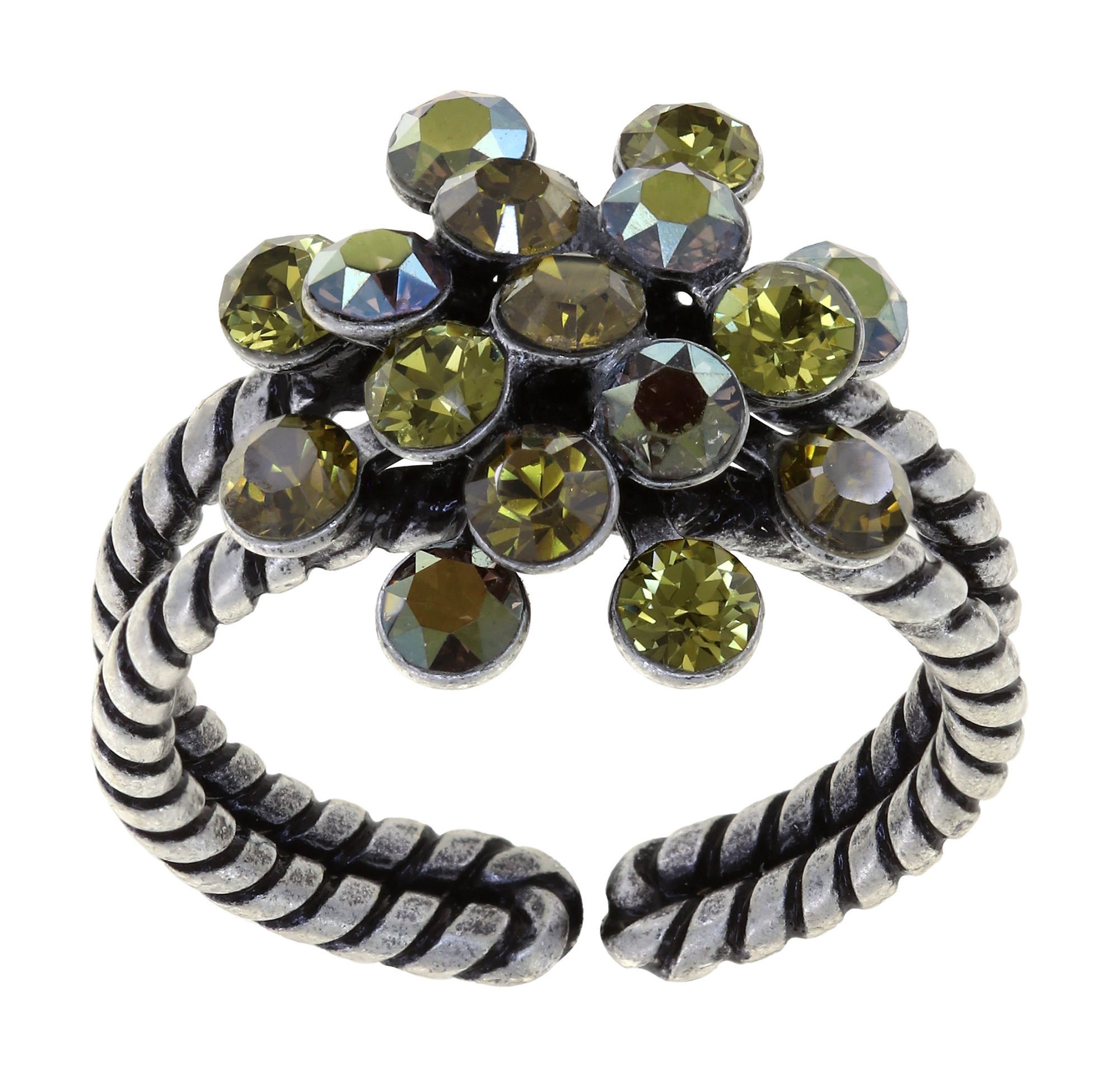 Bild für Ring Magic Fireball Olivia Grün mini