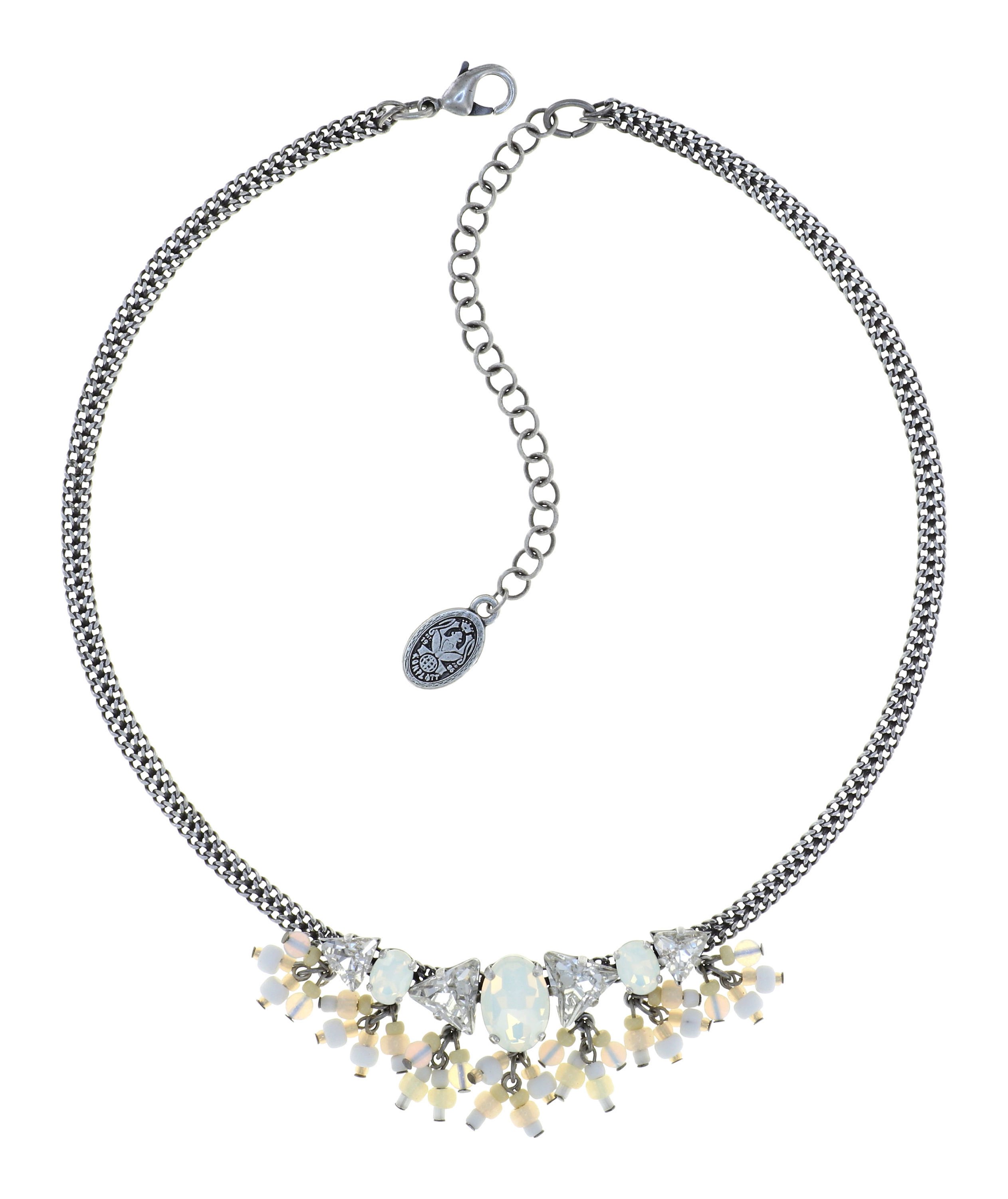 image for Necklace Hippie Vanilla White white 