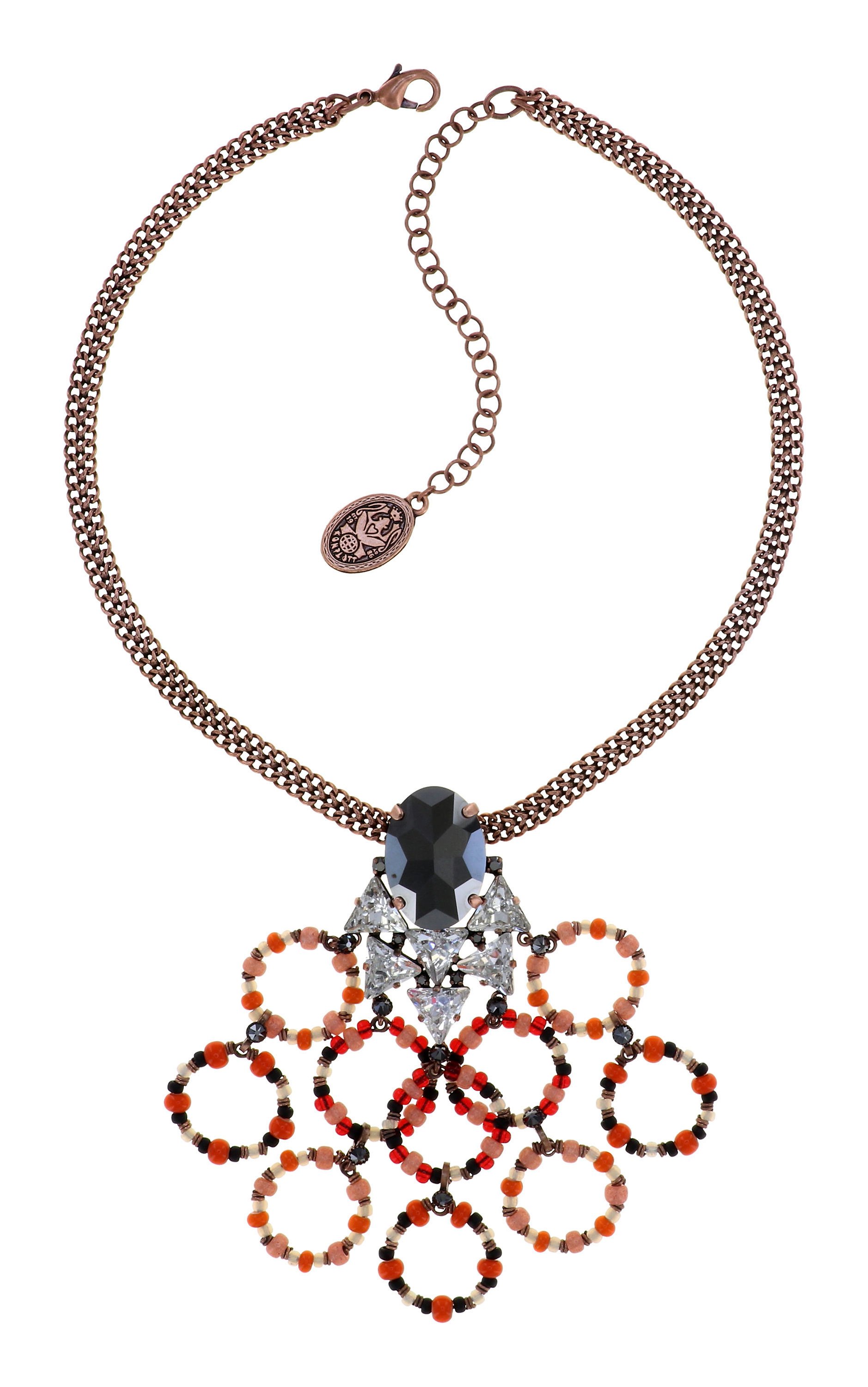 image pour Collier-Y Hippie Épice Terreuse black/red 