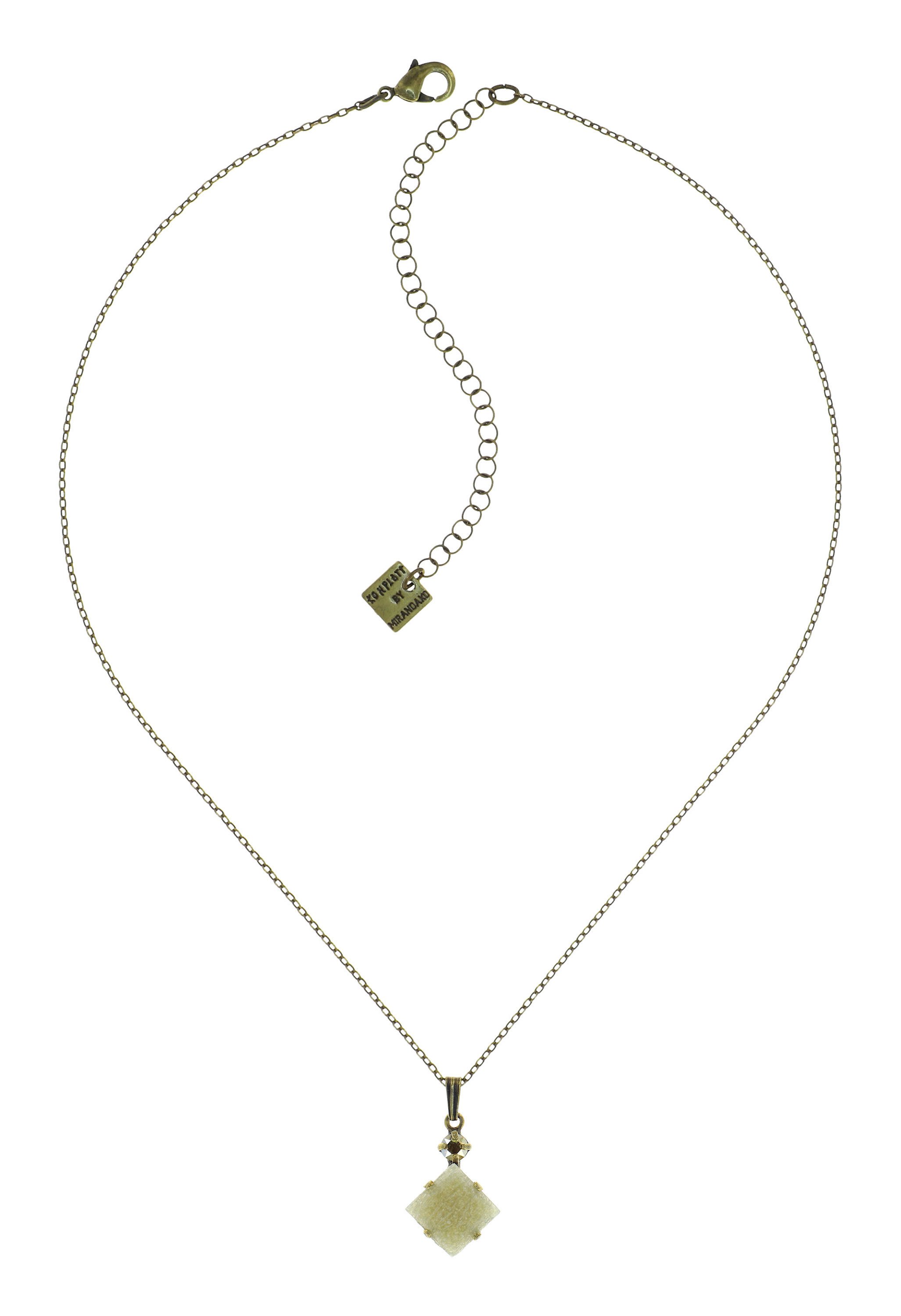 Bild für Halskette mit Anhänger Cleo Gold And Sand Braun 