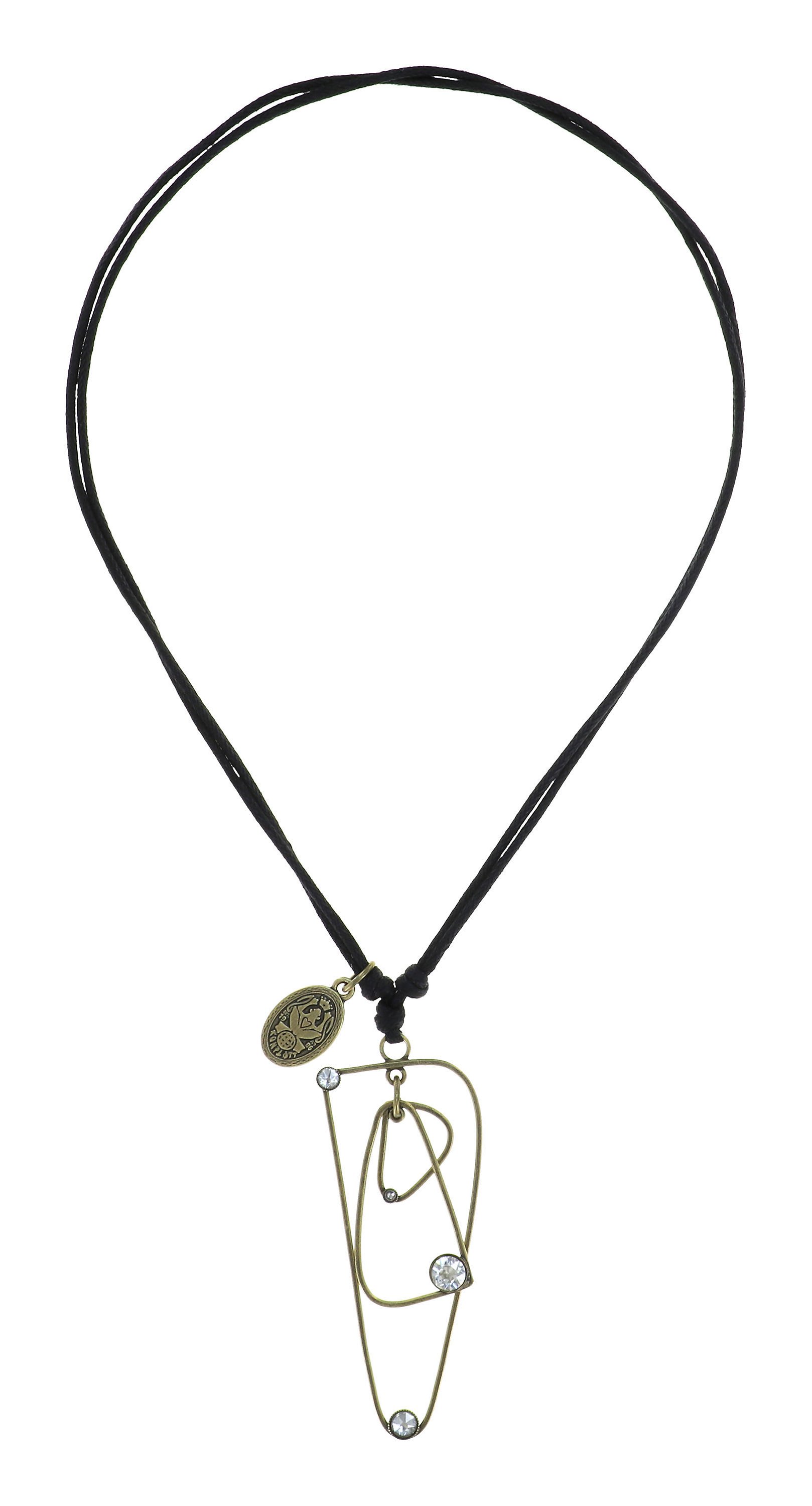 image pour Collier nœud Wireworks Crystal Shine white 